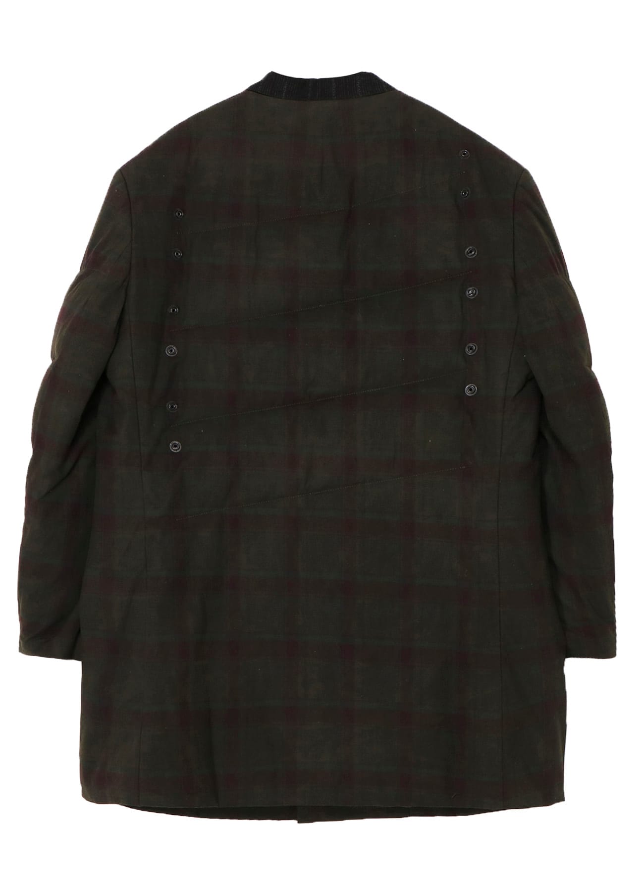 MADRAS INK 3 BUTTONS JACKET WITH LINER