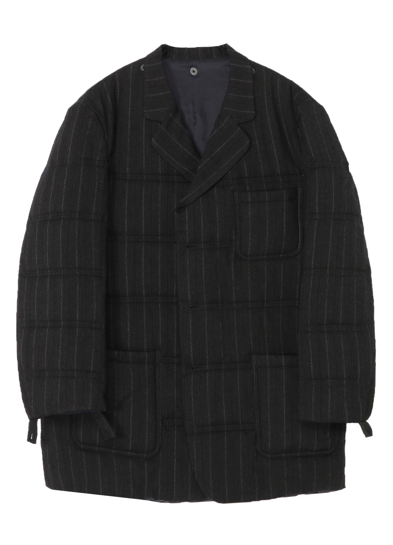 MADRAS INK 3 BUTTONS JACKET WITH LINER