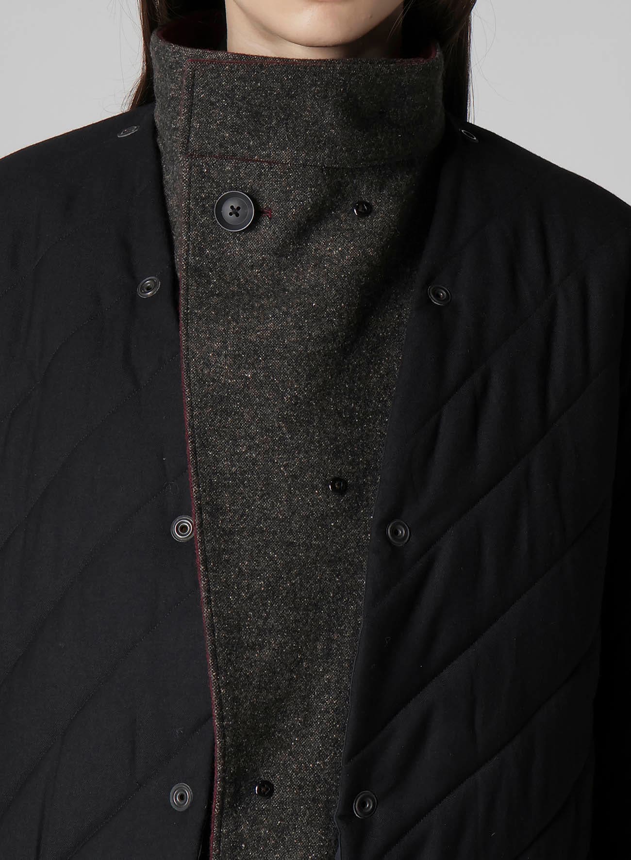 DARK RED REVERSIBLE JACKET WITH LINER