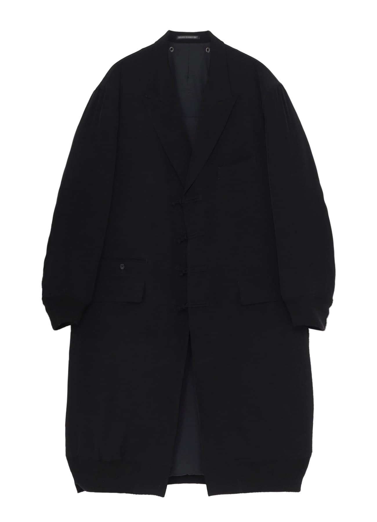 Ta TUXEDO RIB COMBINATION PEAKED JACKET