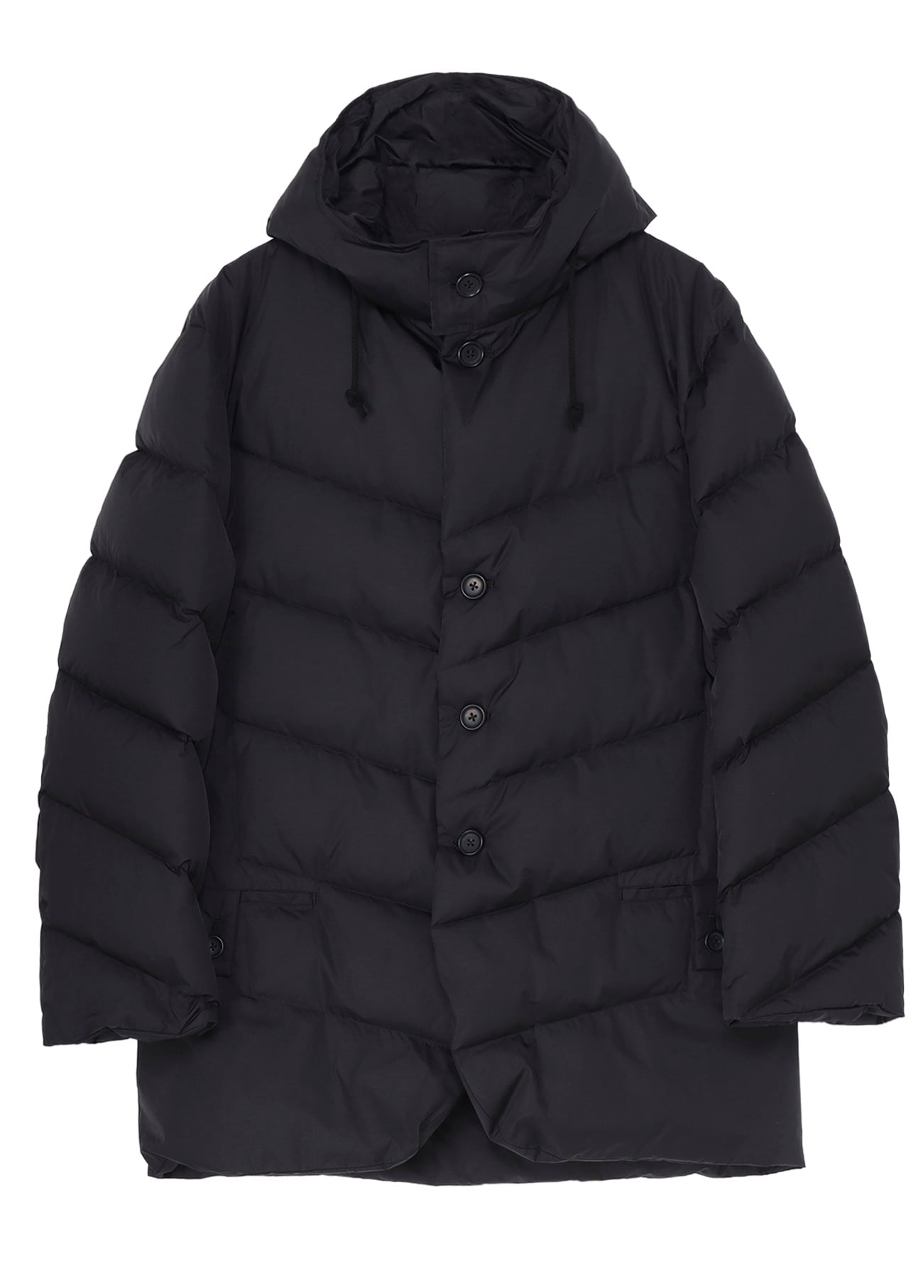NYLON TAFFETA DIAGONAL DOWN JACKET