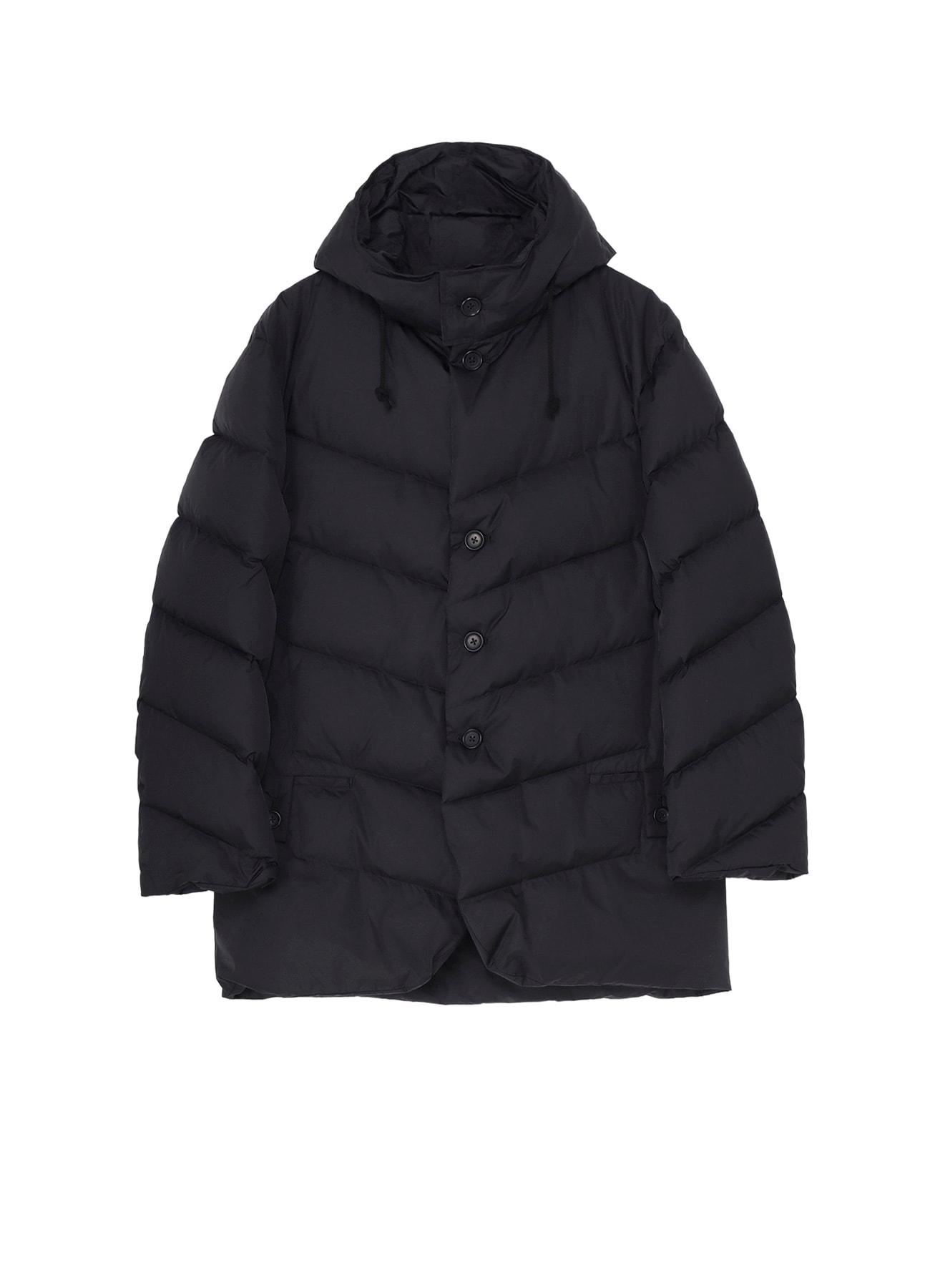 NYLON TAFFETA DIAGONAL DOWN JACKET