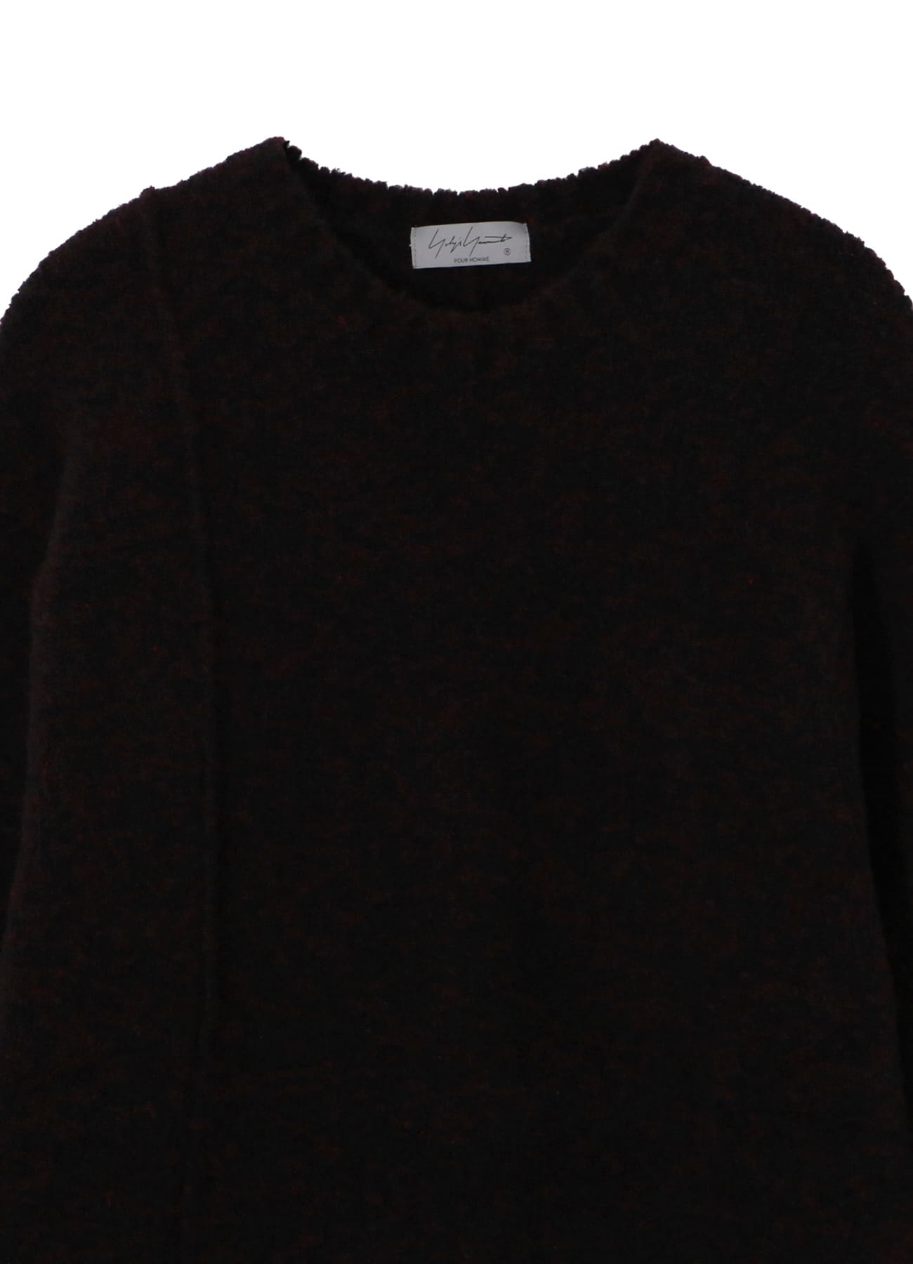 3G1P PLAIN STITCH GRADATION ROUND NECK PO