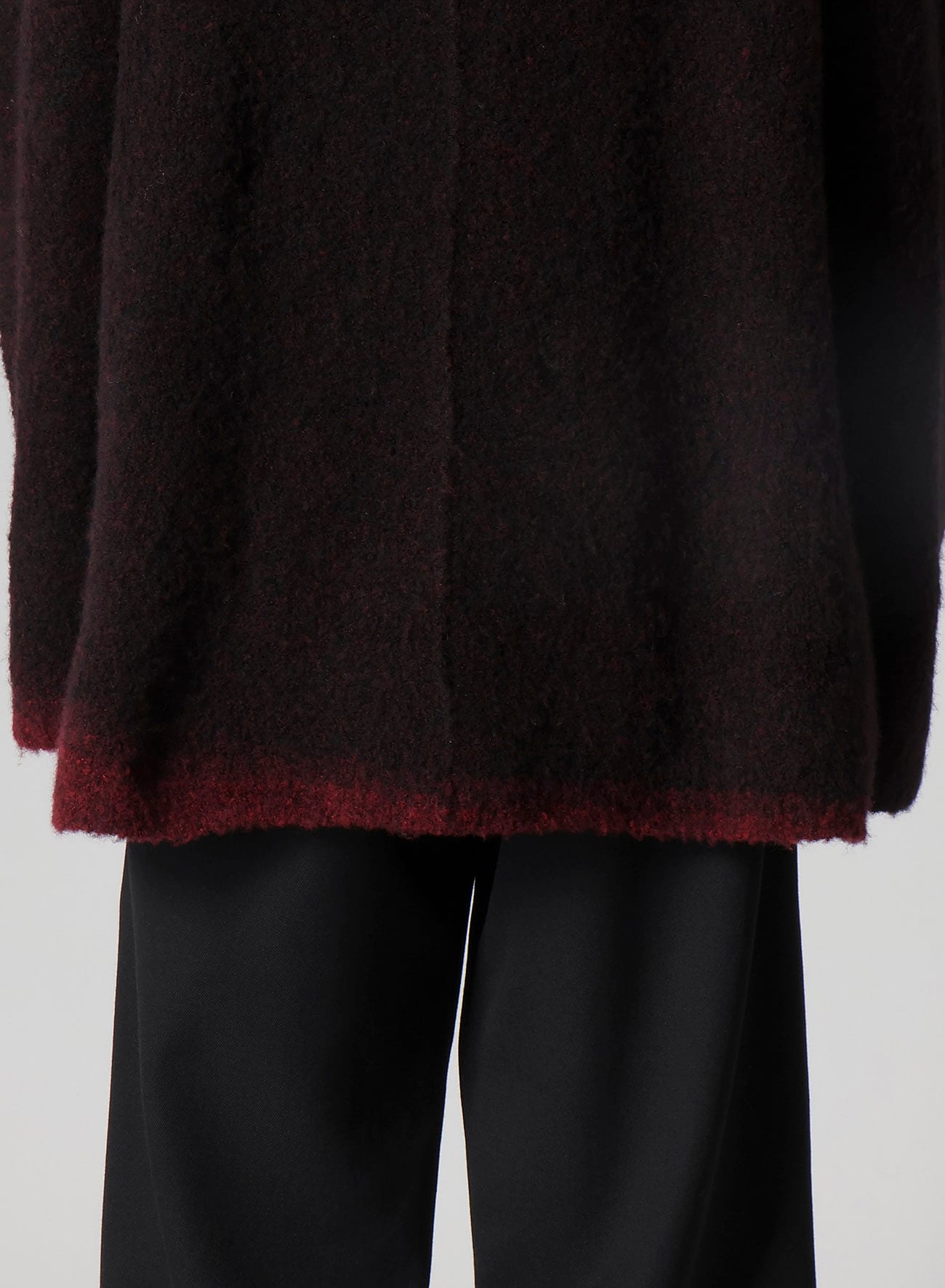 3G1P PLAIN STITCH GRADATION ROUND NECK PO