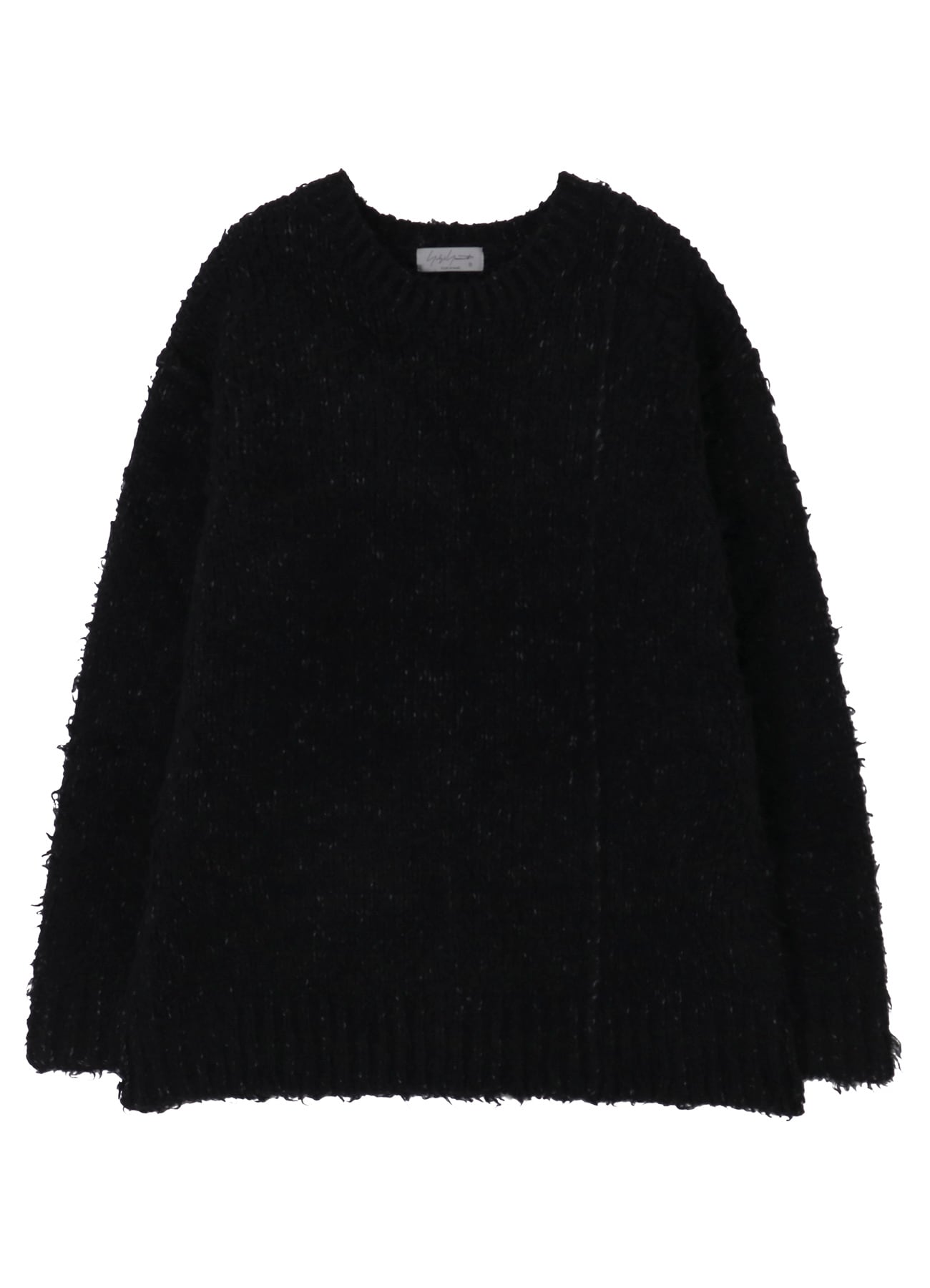 3G1P BRUSHED PLAIN STITCH ROUND NECK PO