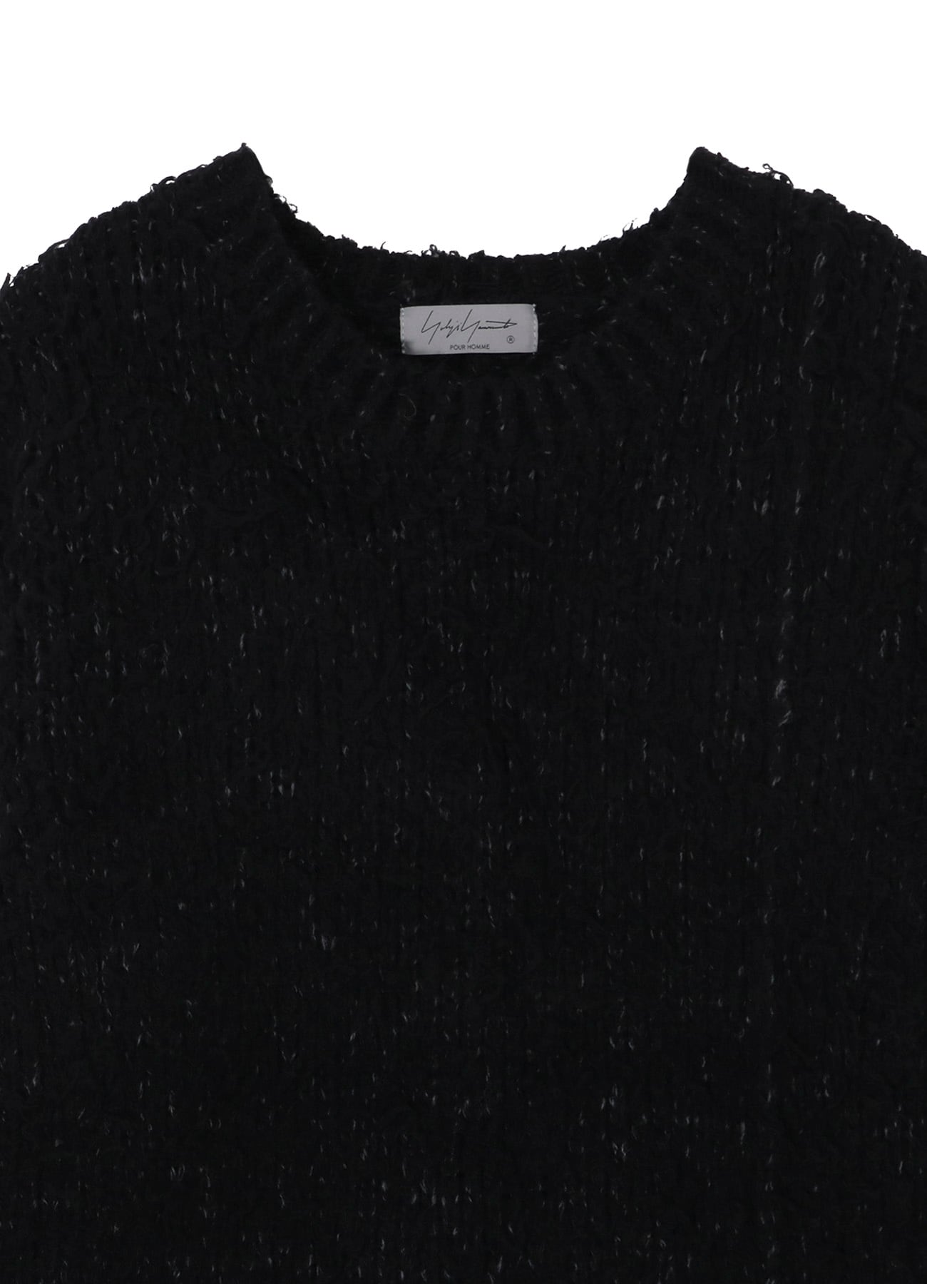 3G1P BRUSHED PLAIN STITCH ROUND NECK PO