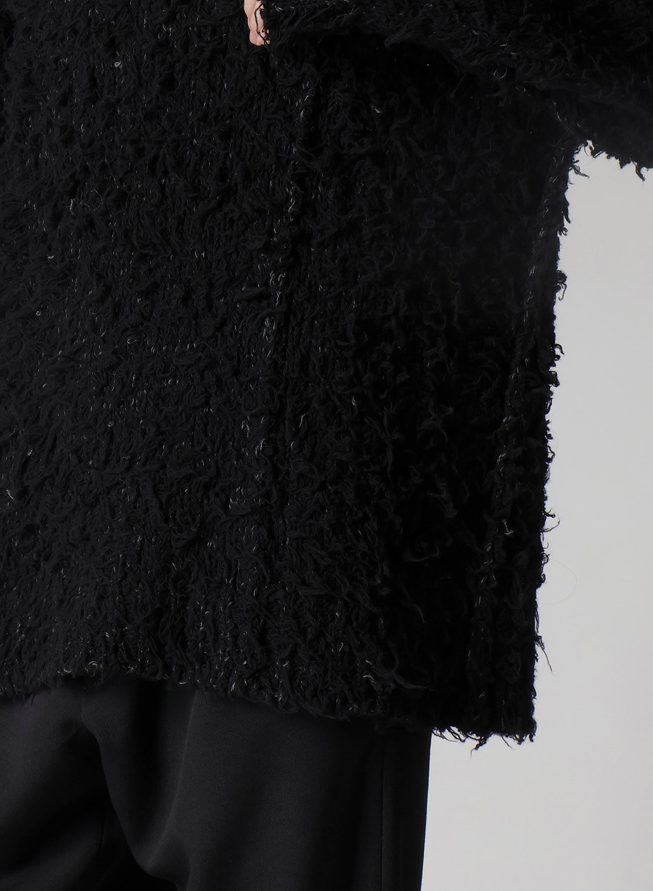 3G1P BRUSHED PLAIN STITCH ROUND NECK PO