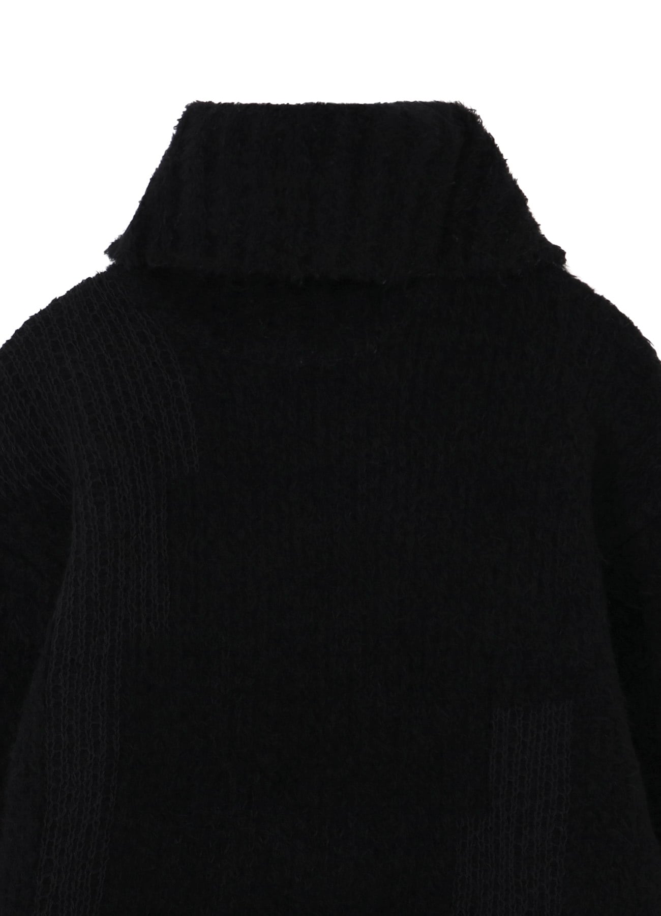 3G JACQUARD SIDE ZIP HIGH NECK PO