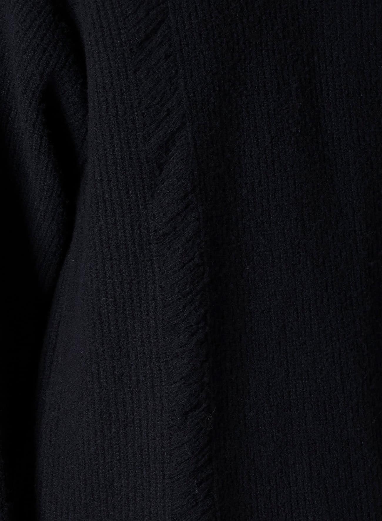 7G3P HALF CARDIGAN ONE BUTTON POLO PO