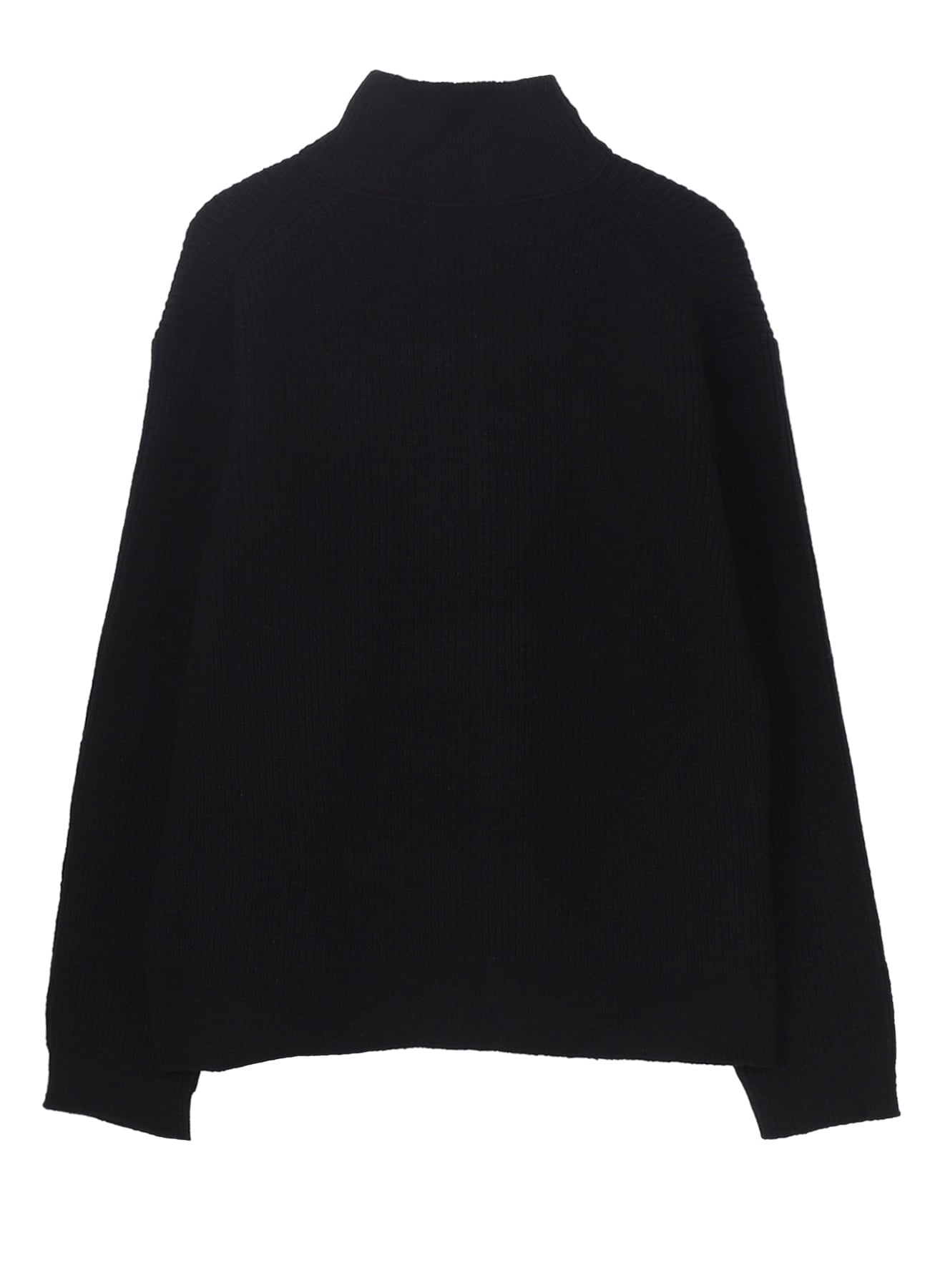 HIGH-NECK ZIP CARDIGAN