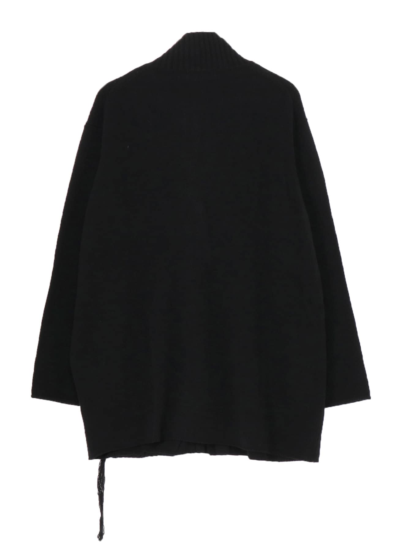 7G1P PLAIN STITCH WITH STRING STRING DETAIL JACKET