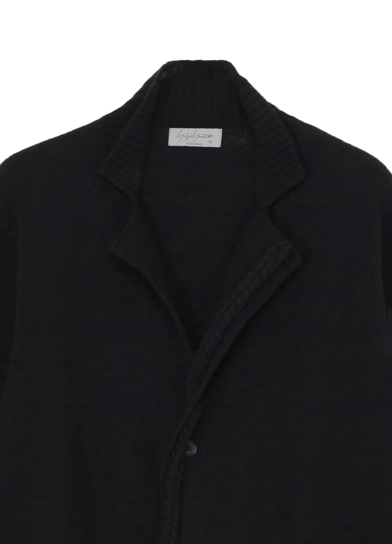 7G1P PLAIN STITCH WITH STRING STRING DETAIL JACKET