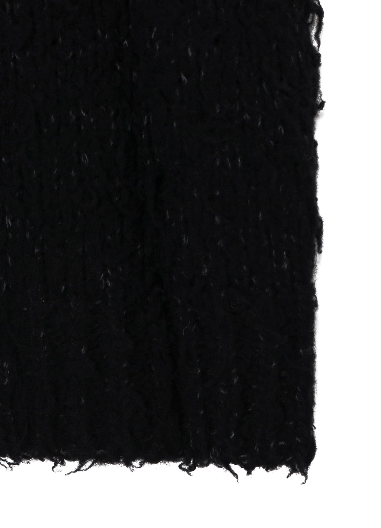 3G1P BRUSHED PLAIN STITCH LONG CARDIGAN