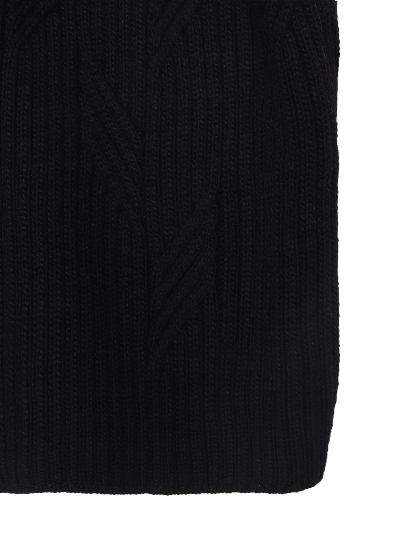 5G1P CABLE+CARDIGAN STITCH ZIP V NECK CARDIGAN