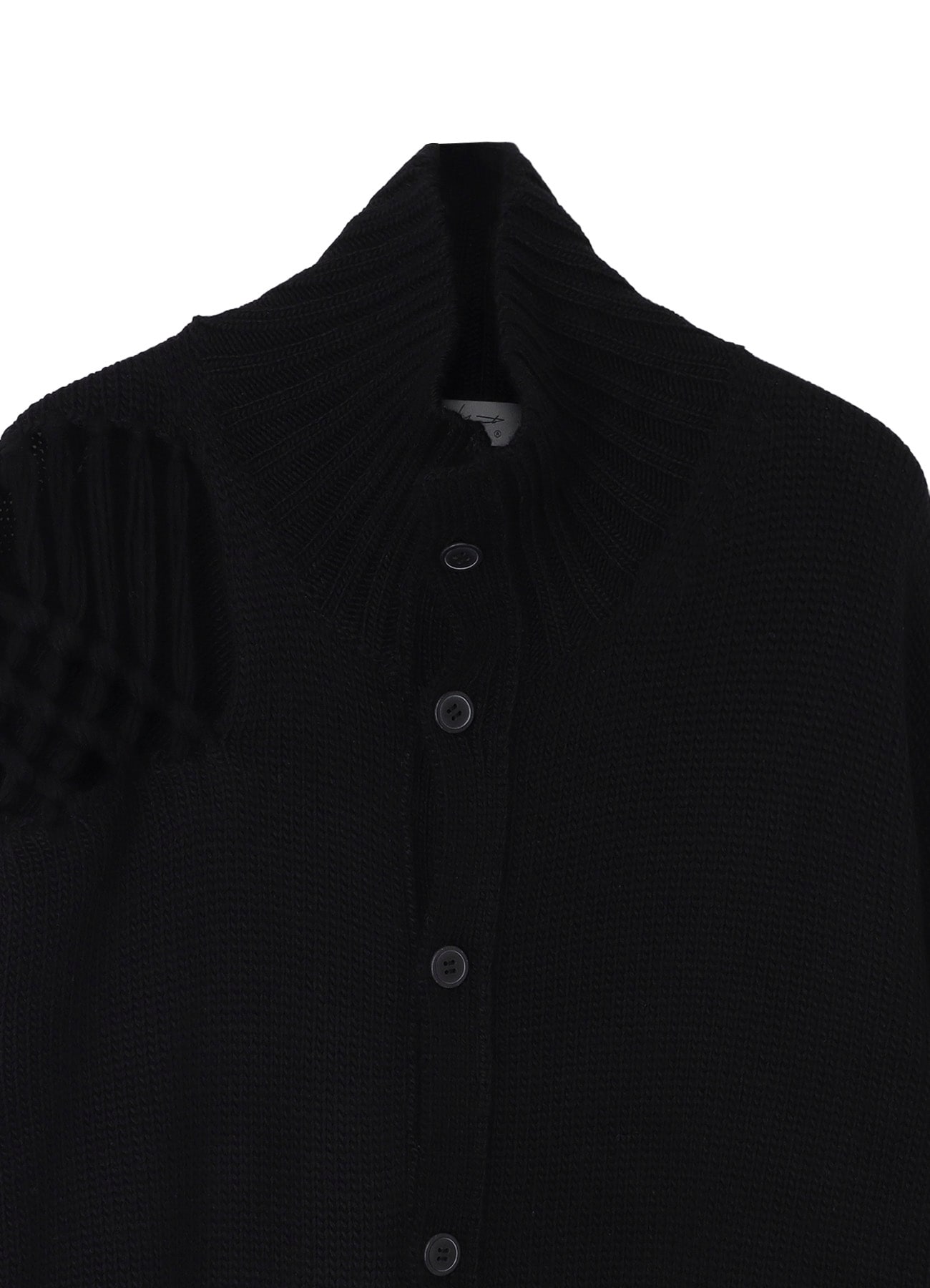 STITCHING MACRAME TURTLE CARDIGAN