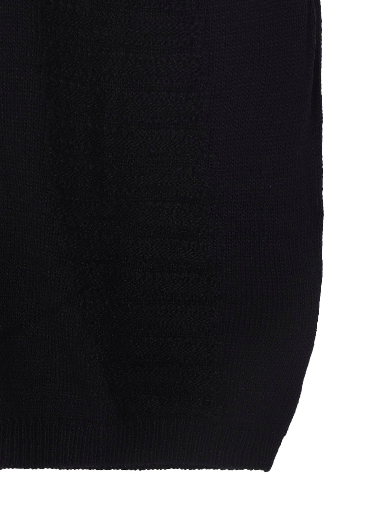 5G1P COMBINATION KNIT COMBINATION V NECK CARDIGAN