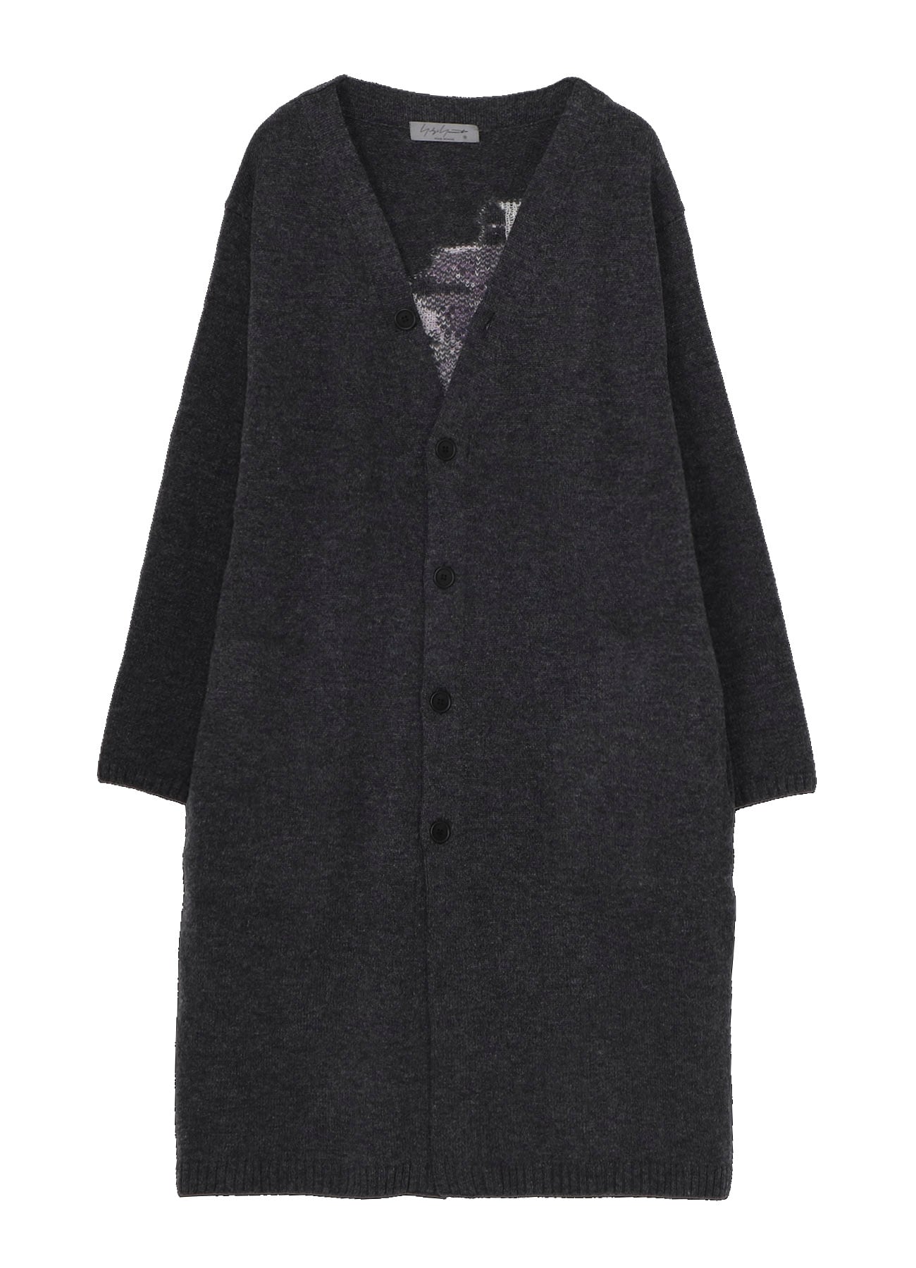 FLOWER DESIGNED LONG CARDIGAN