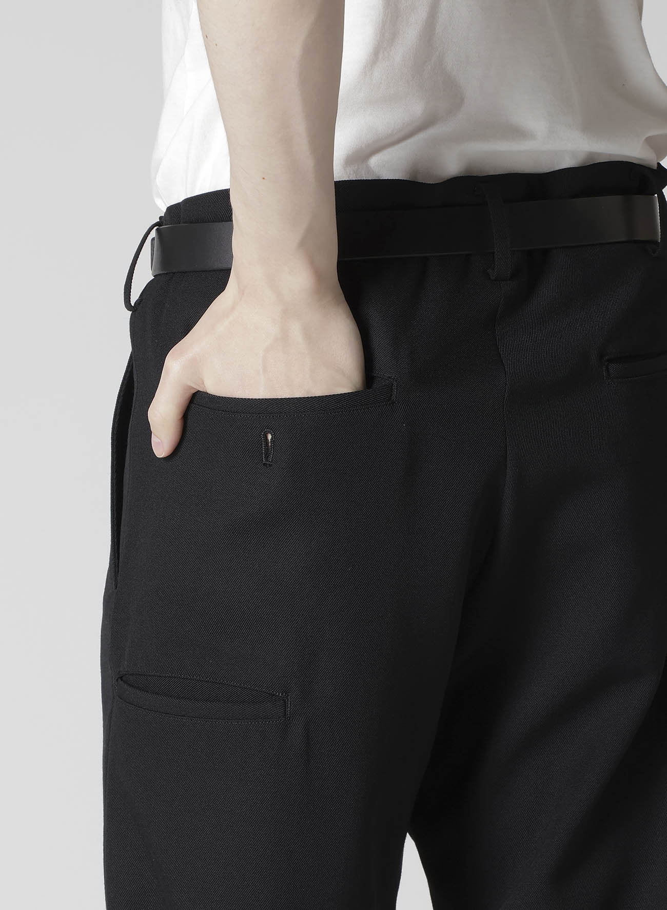 ARMY GABARDINE SLIM WALLET PANTS