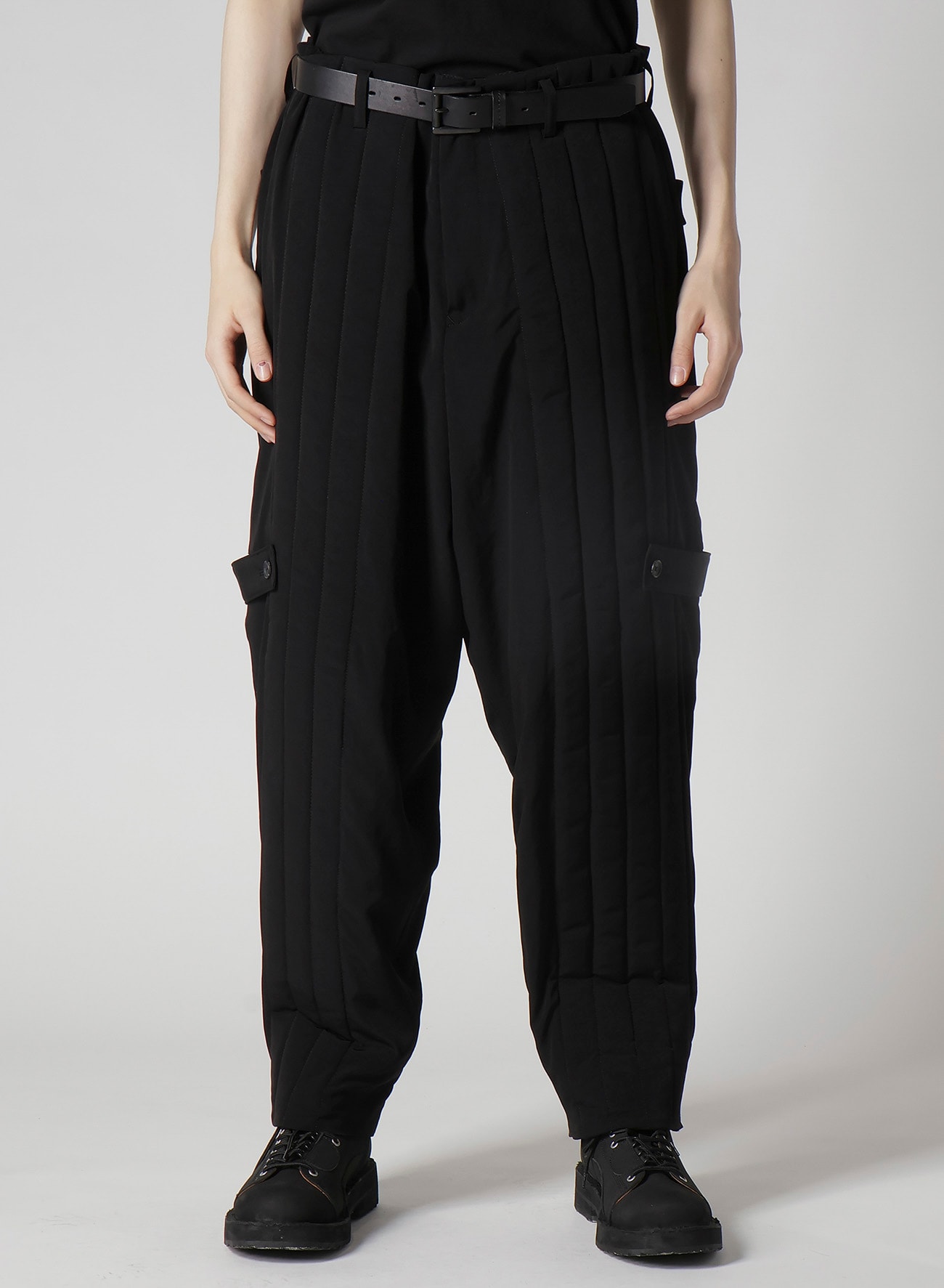 Ta TUXEDO TAB DETAIL PADDED PANTS