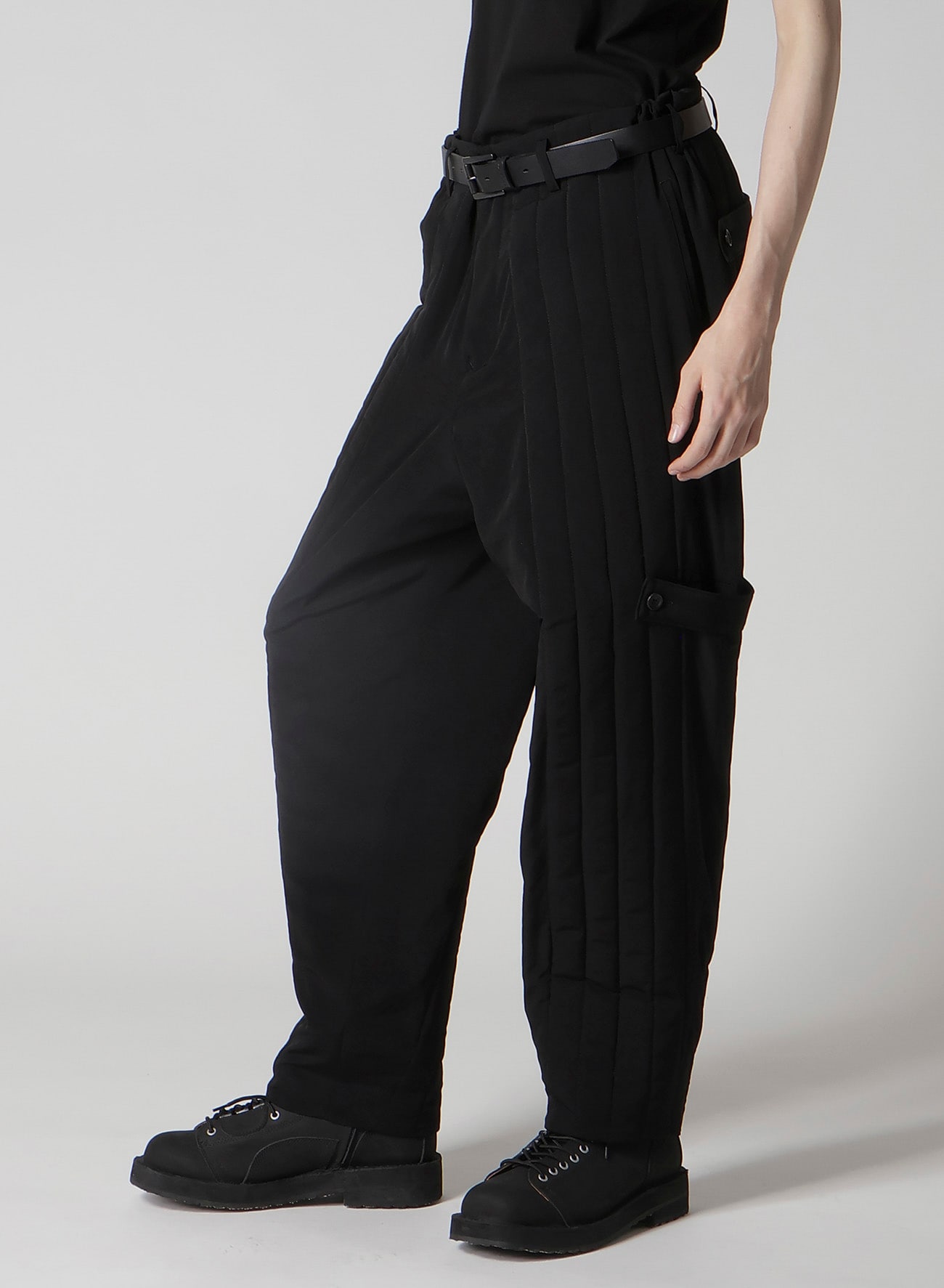 Ta TUXEDO TAB DETAIL PADDED PANTS
