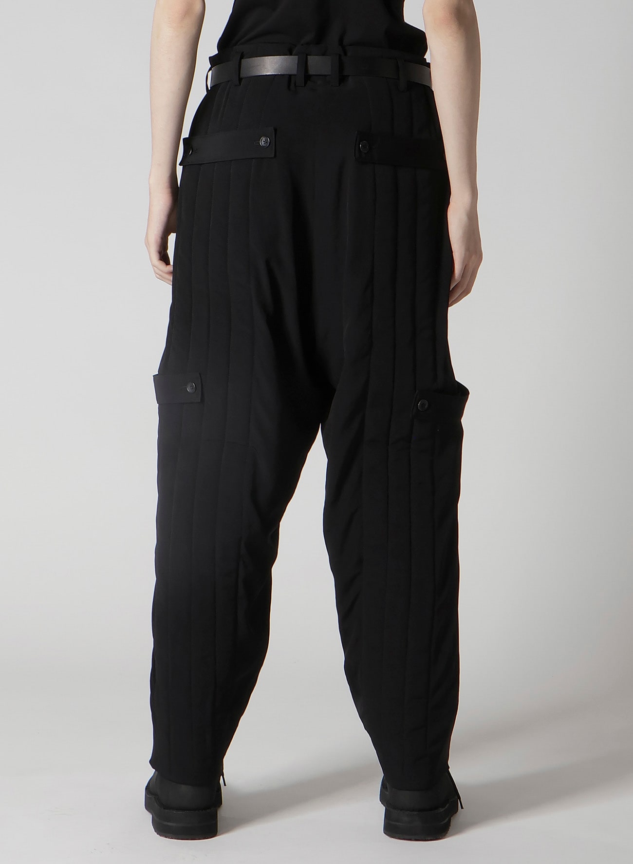 Ta TUXEDO TAB DETAIL PADDED PANTS
