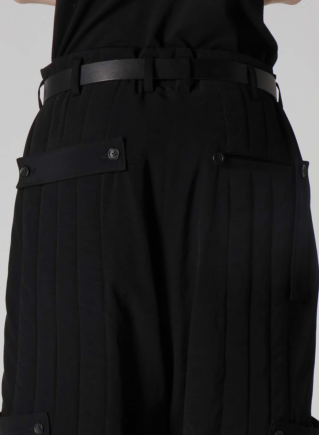 Ta TUXEDO TAB DETAIL PADDED PANTS