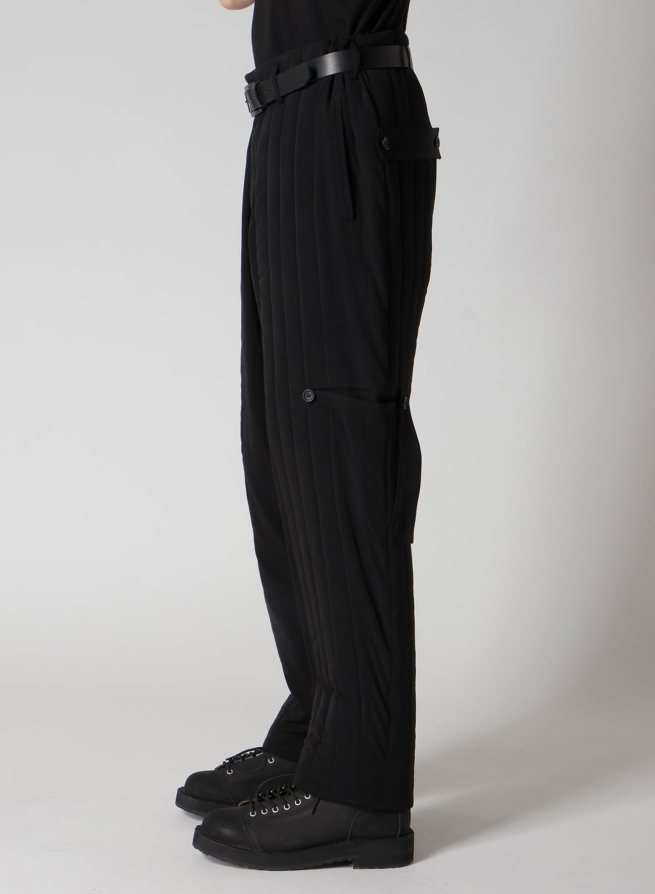 Ta TUXEDO TAB DETAIL PADDED PANTS