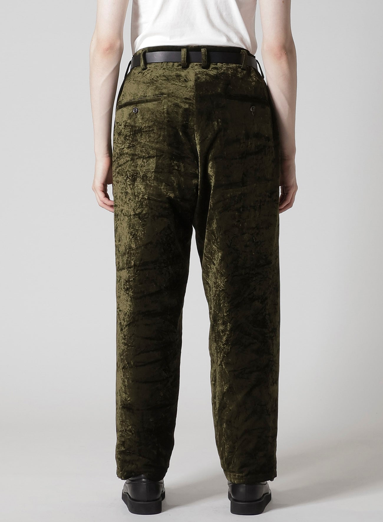 BELL KHAKI HEM STRING PANTS WITH LINER