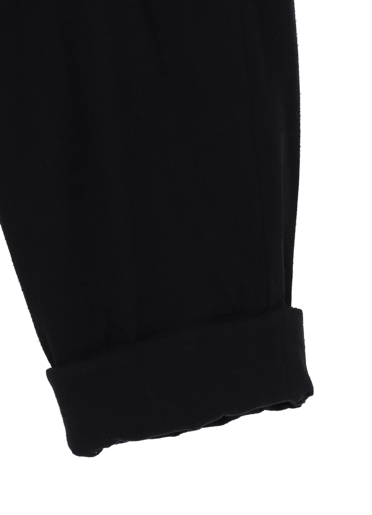 SILK DENIM POCKET DETAIL PADDED PANTS