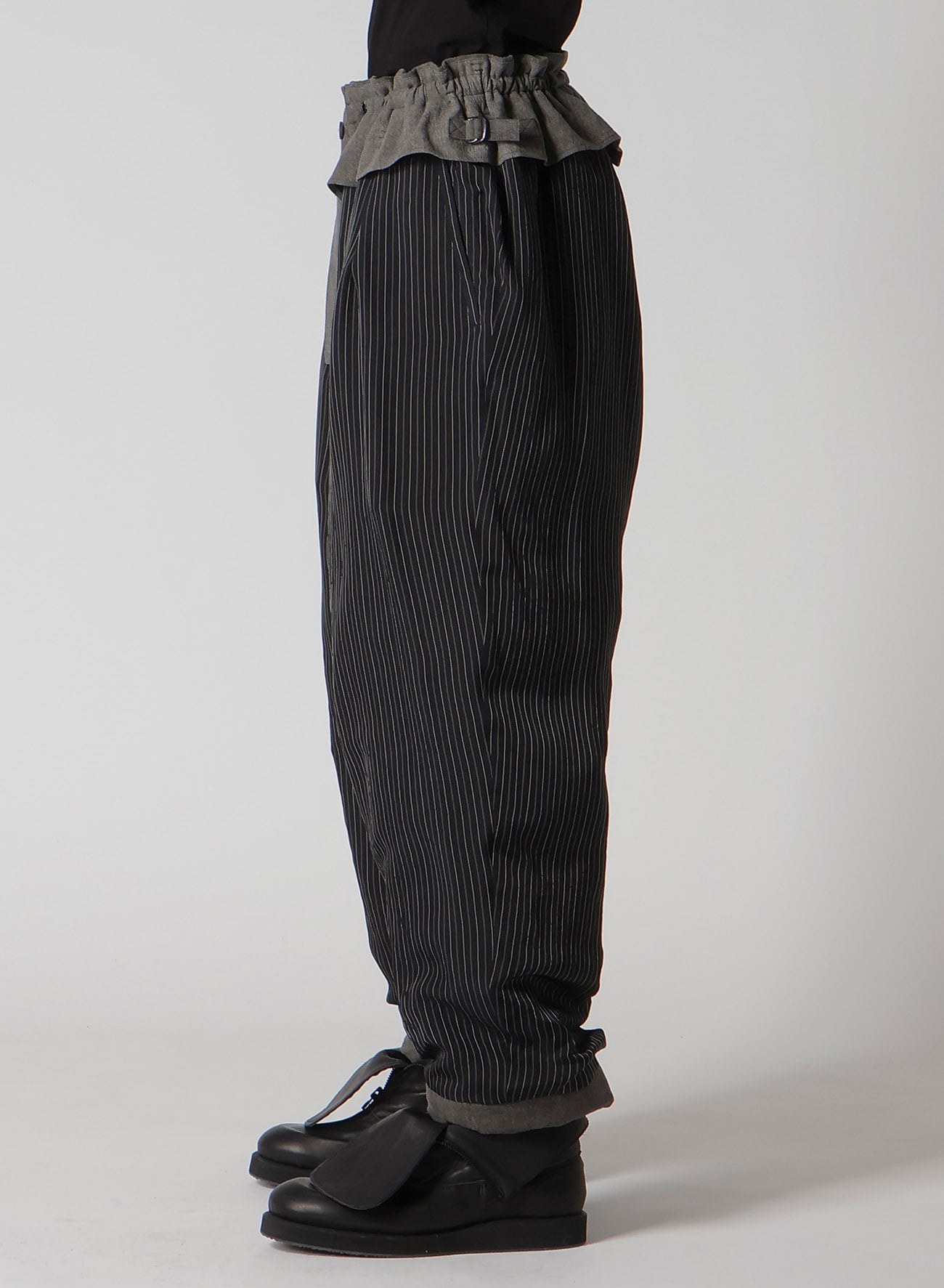 COTTON LINEN SHEETING  HORIZONTAL PADDED PANTS