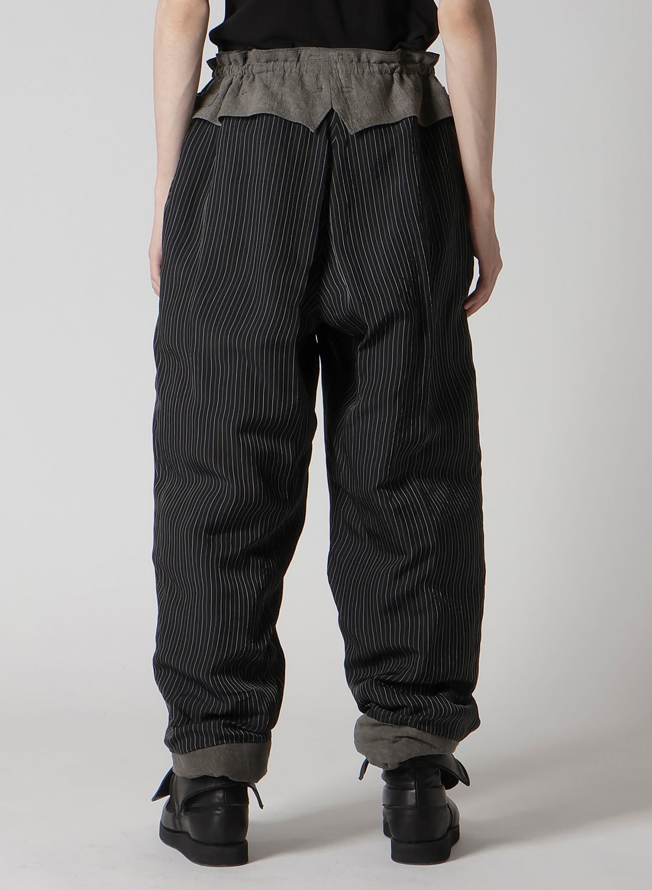 COTTON LINEN SHEETING  HORIZONTAL PADDED PANTS