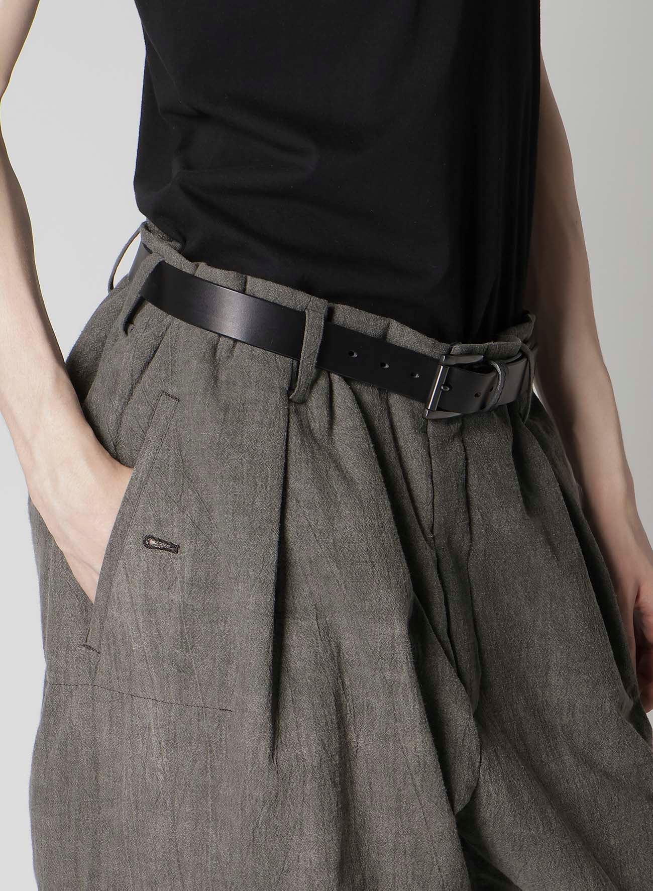 COTTON LINEN SHEETING  HORIZONTAL PADDED PANTS