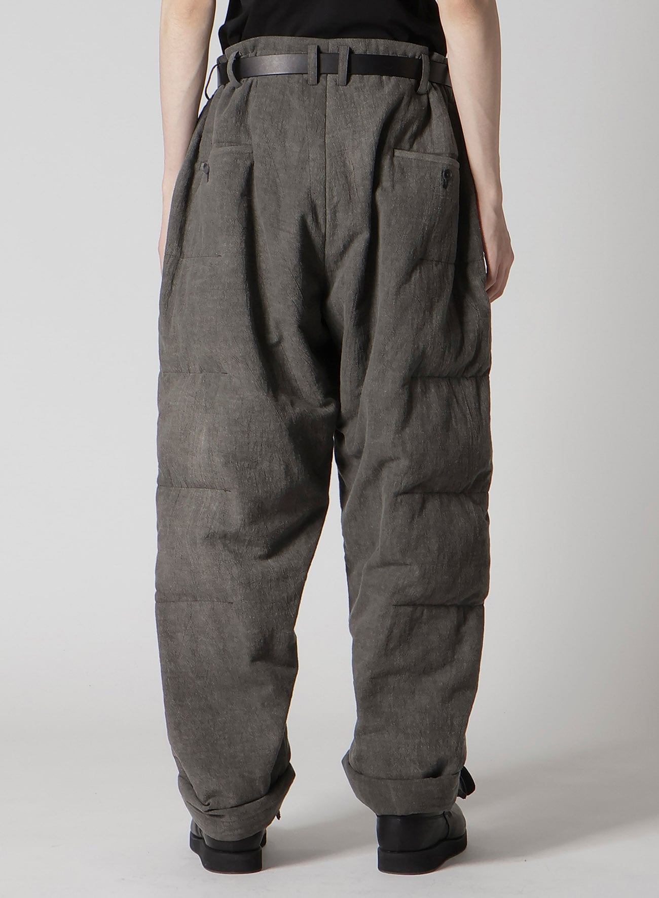 COTTON LINEN SHEETING  HORIZONTAL PADDED PANTS