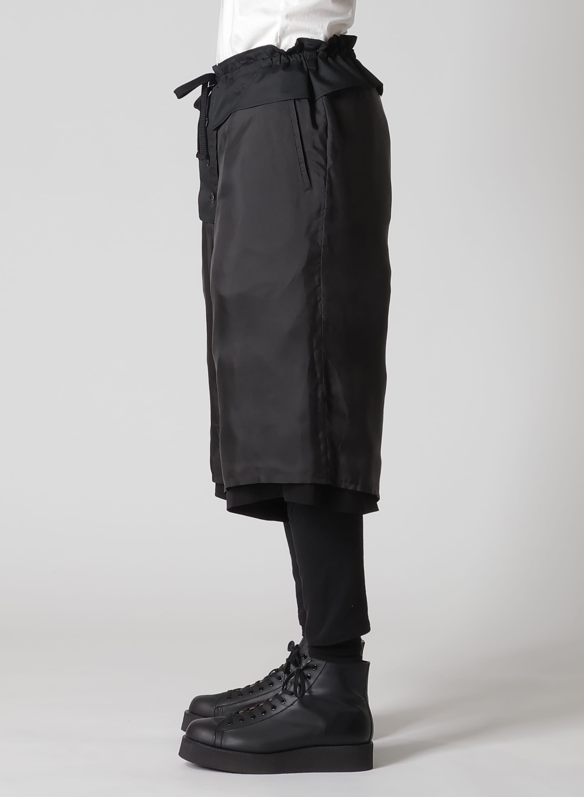 Ta TUXEDO PADDED SHORT PANTS