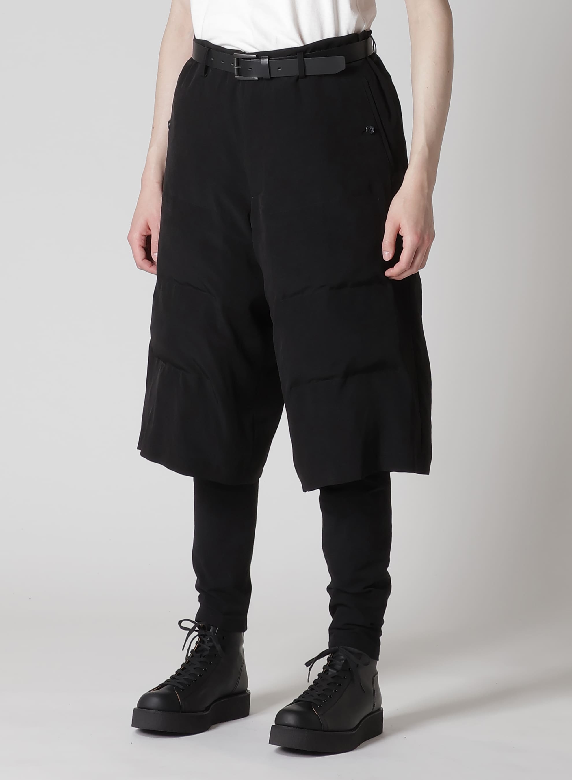 Ta TUXEDO PADDED SHORT PANTS