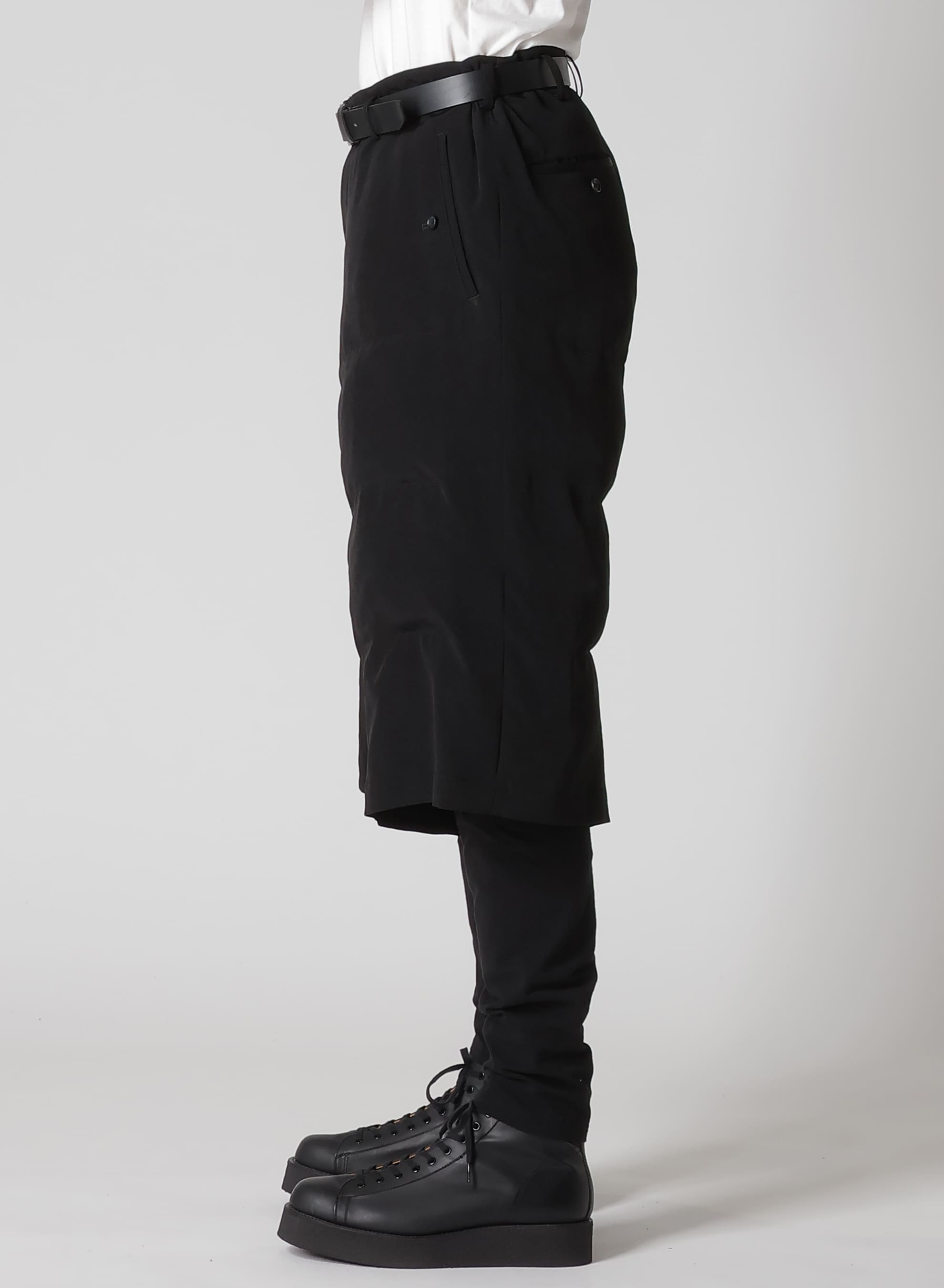 Ta TUXEDO PADDED SHORT PANTS