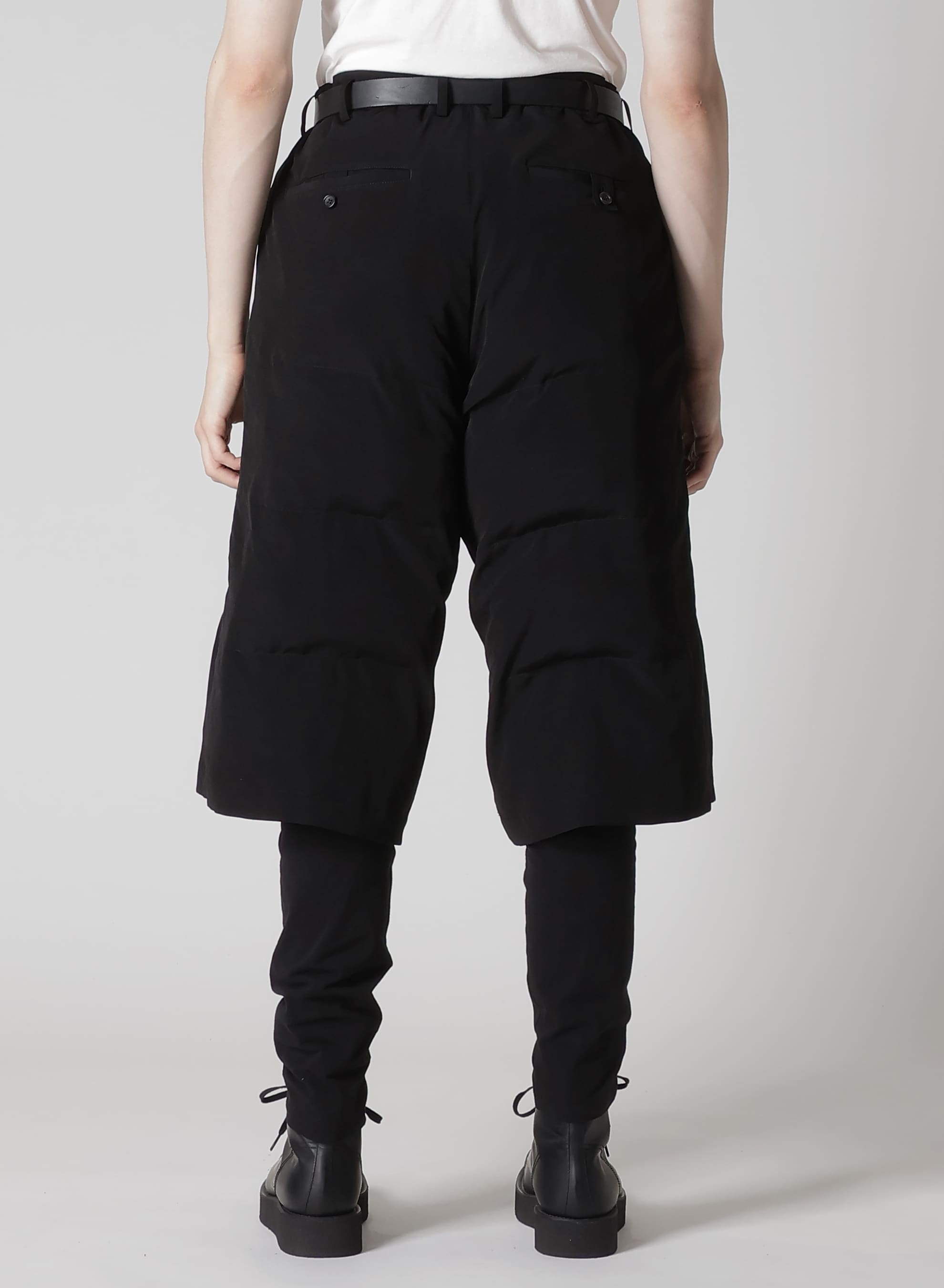 Ta TUXEDO PADDED SHORT PANTS