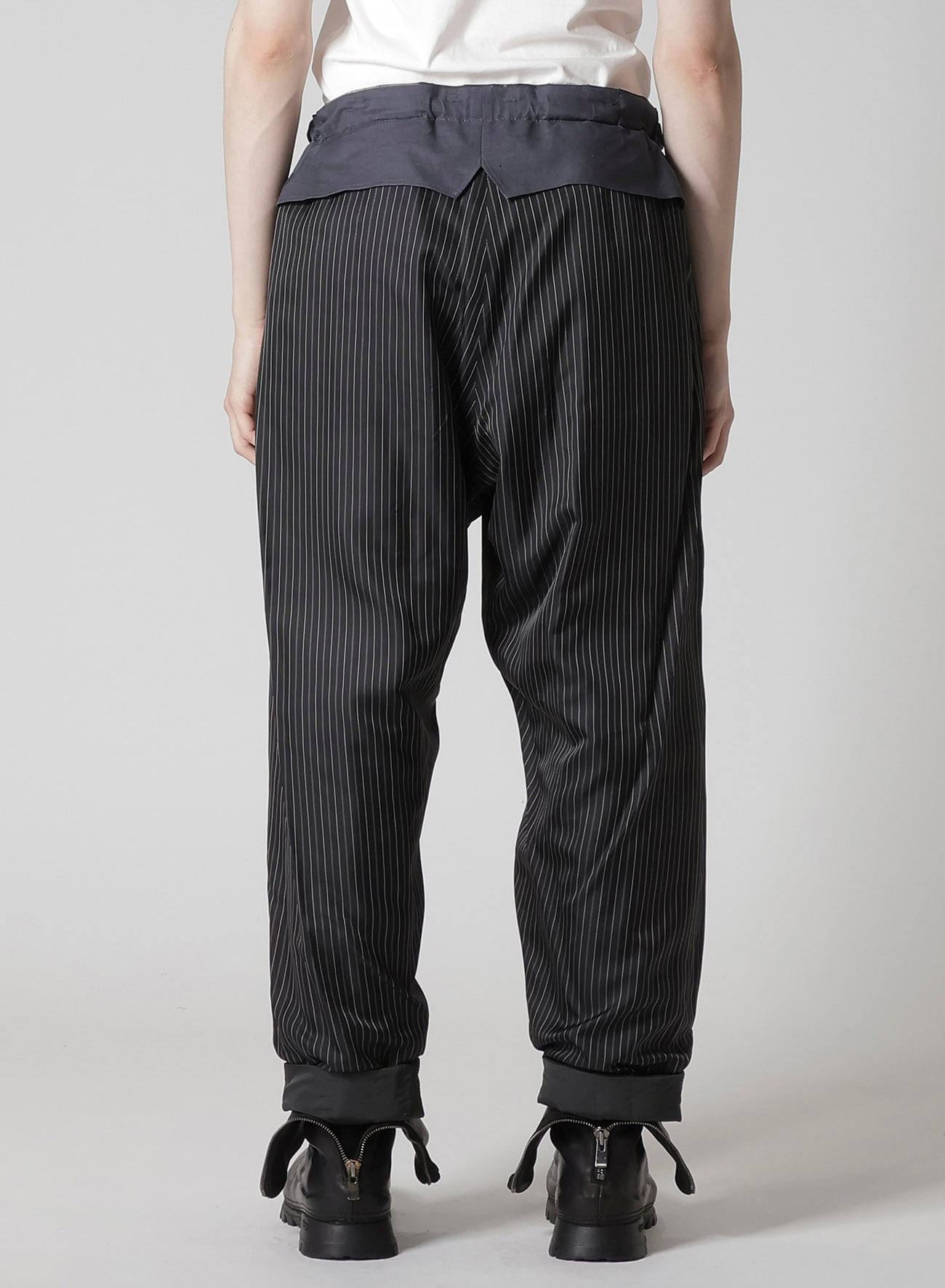 COLOR ADJUSTMENT PRINTED PADDED PANTS