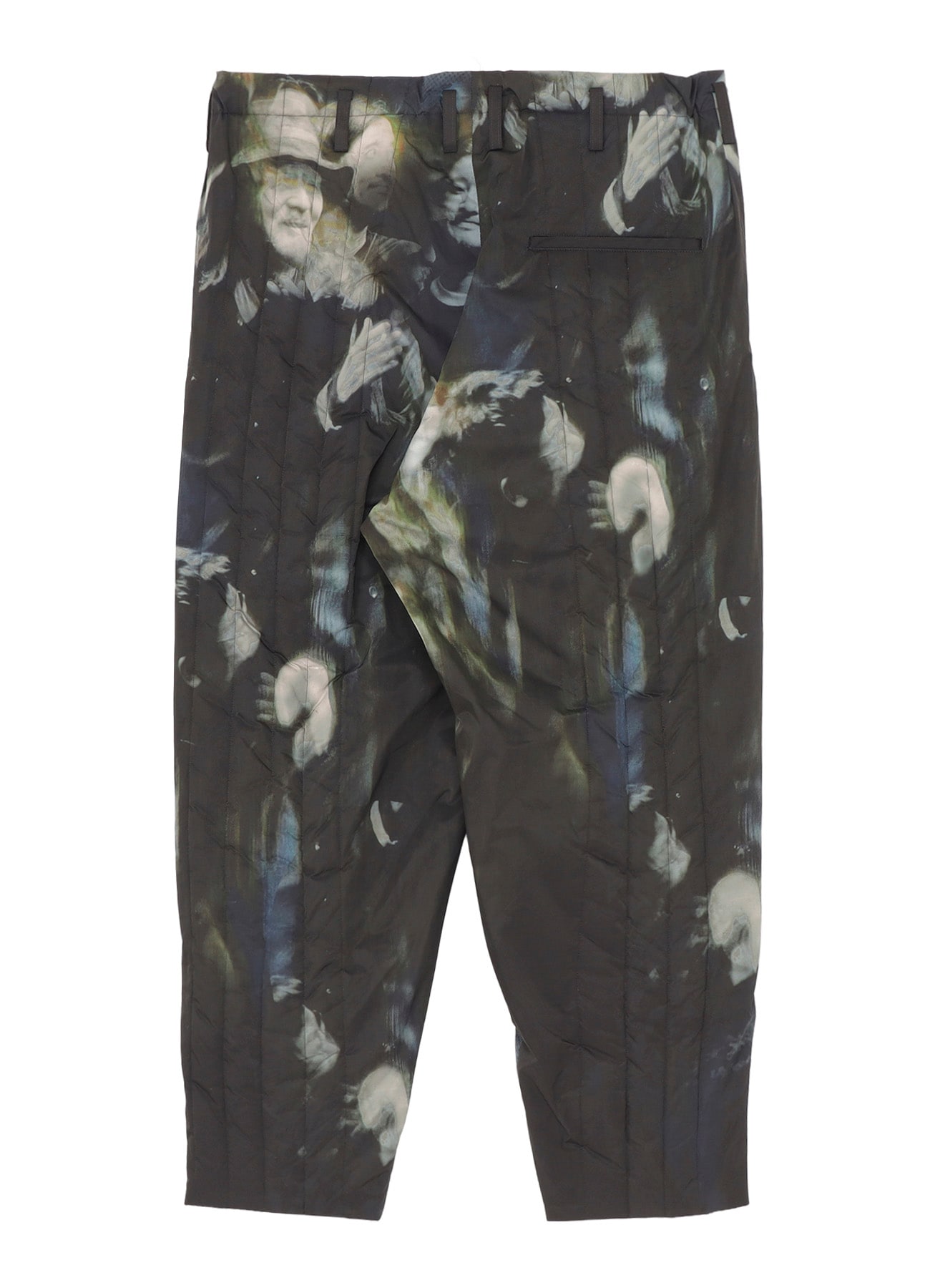 COLOR ADJUSTMENT PRINTED PADDED PANTS