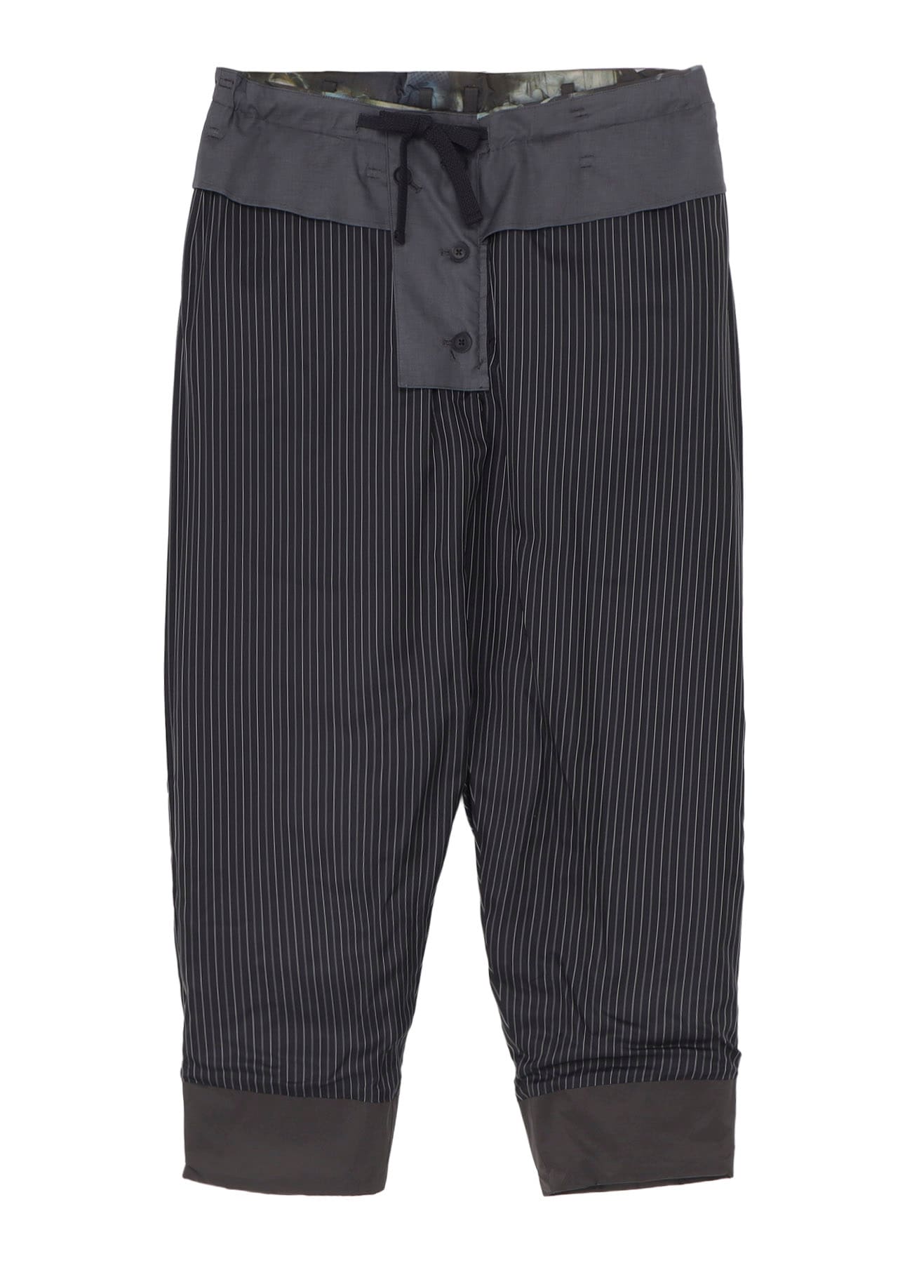 COLOR ADJUSTMENT PRINTED PADDED PANTS