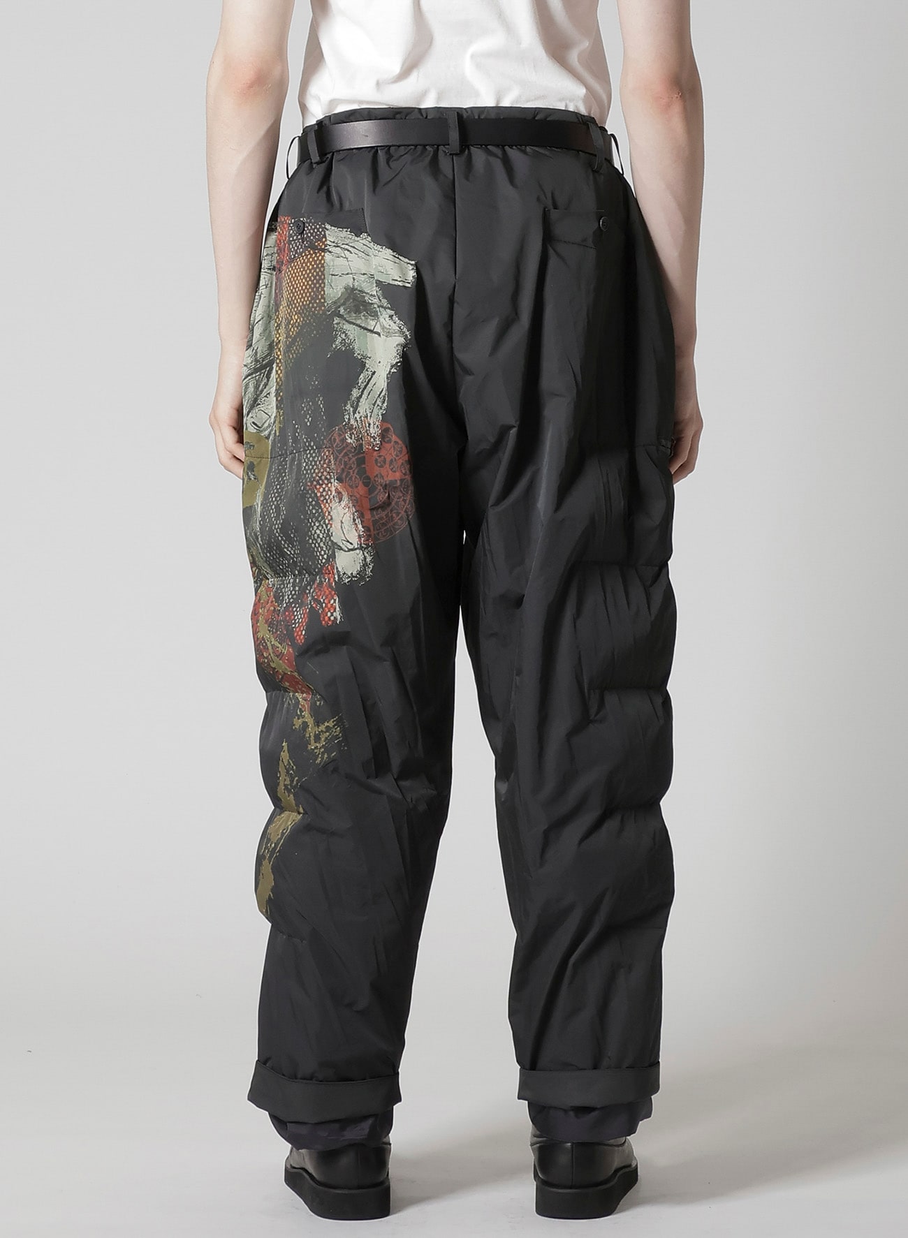 KNEE TAB PADDED PRINTED PANTS