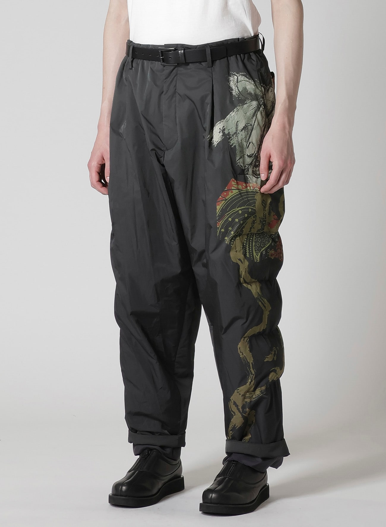 KNEE TAB PADDED PRINTED PANTS