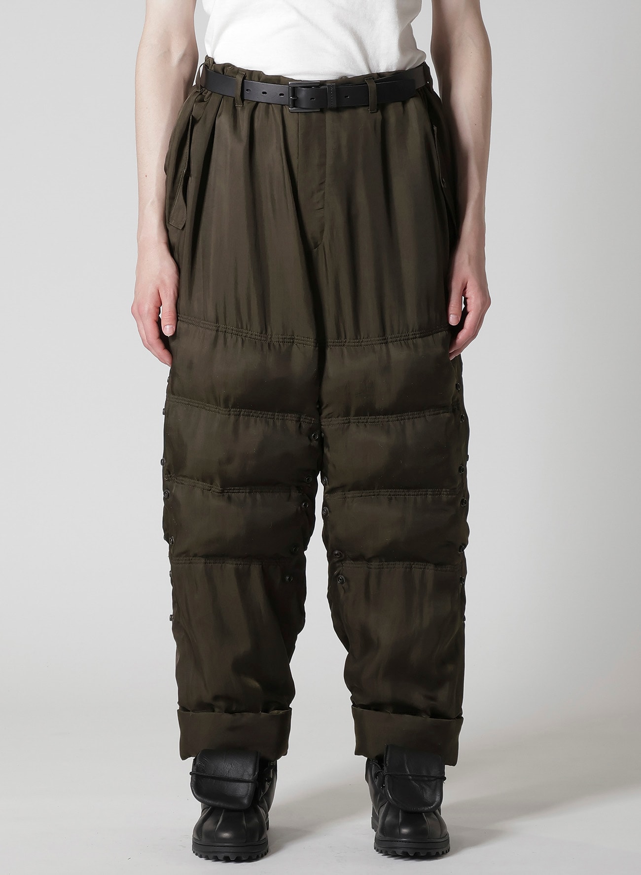 KHAKI CU TWILL PADDED PANTS