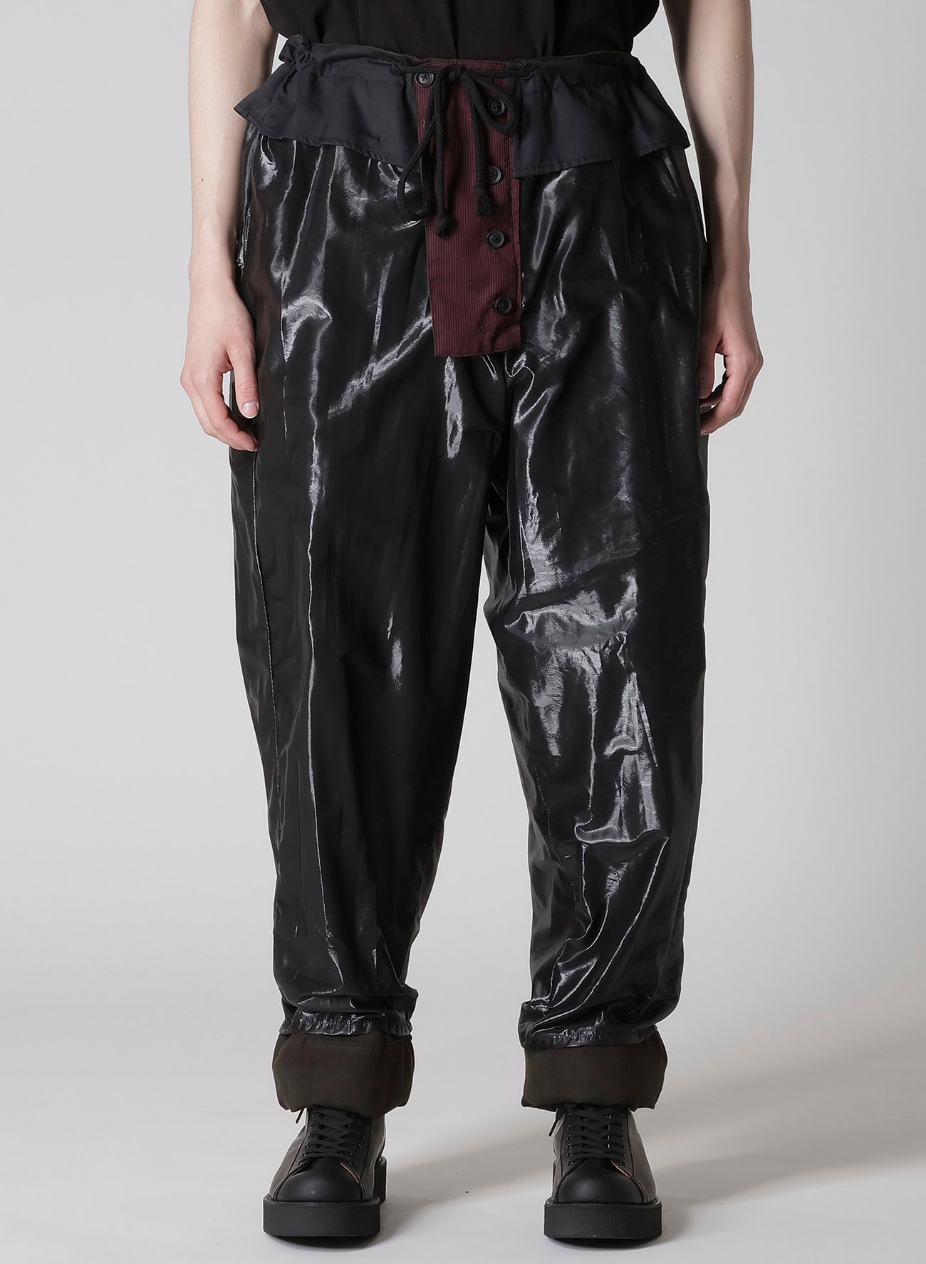 I MADRAS INK-D PLAID GUSSET PKT PANTS