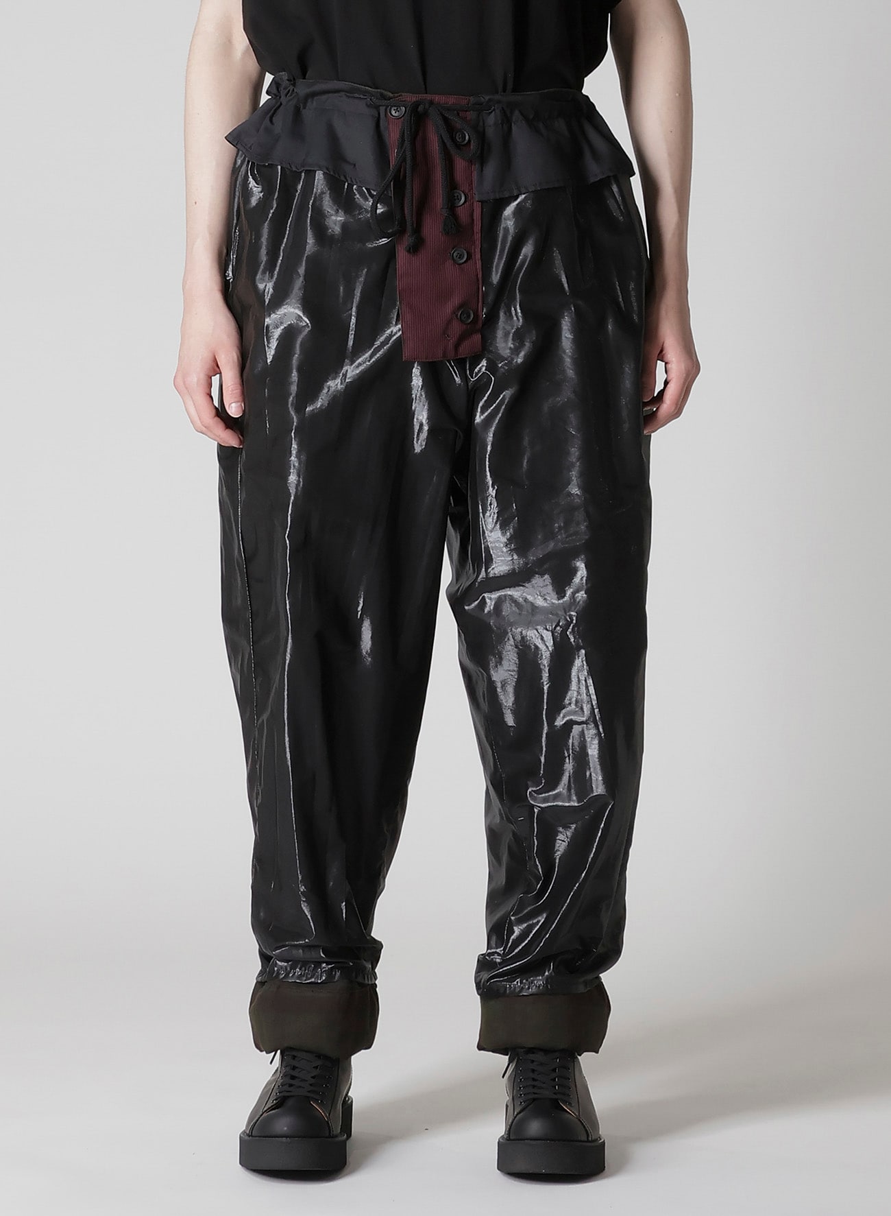 I MADRAS INK-D PLAID GUSSET PKT PANTS
