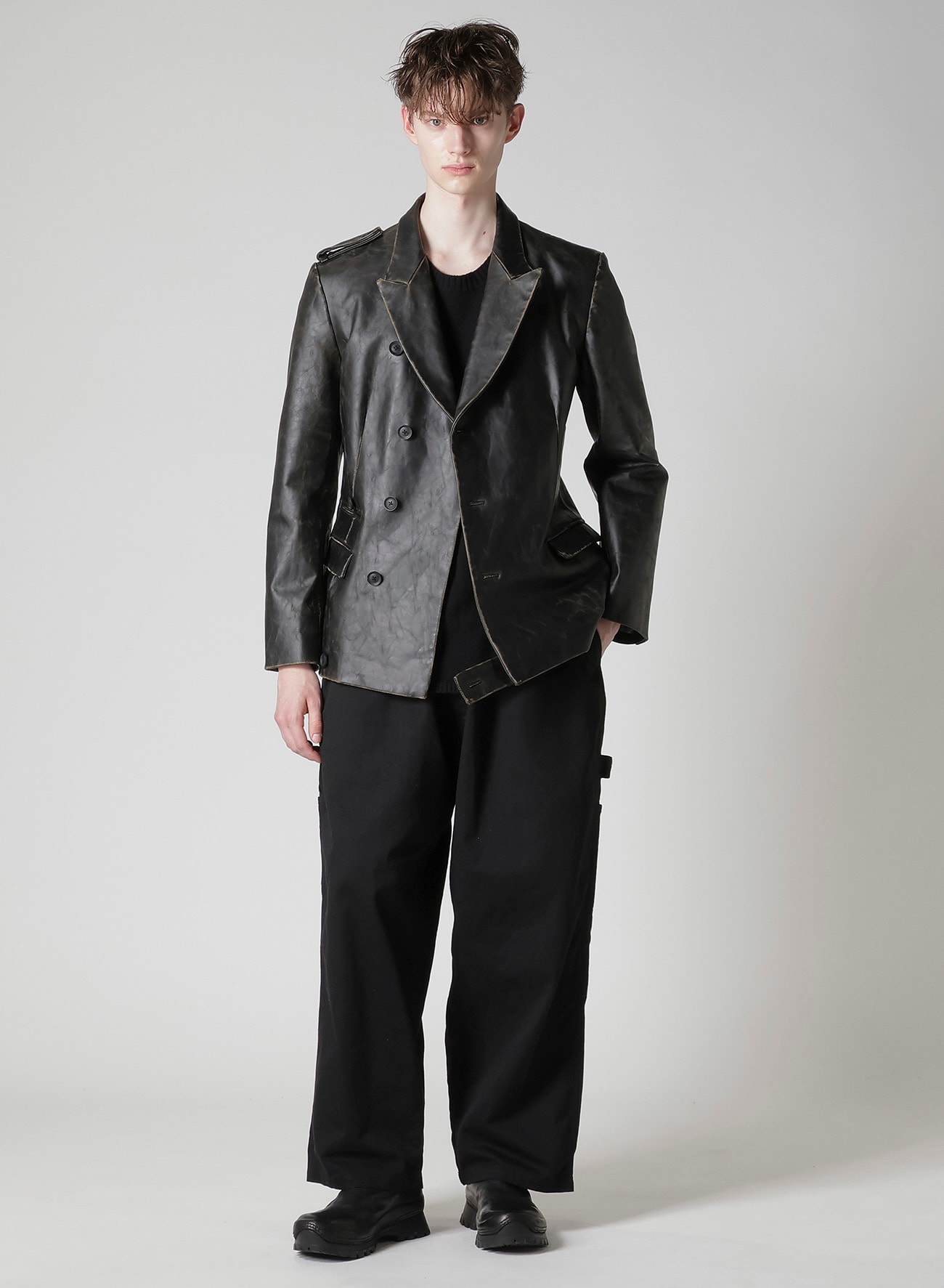 BLACK SCANDAL KATSURAGI 3ST PAINTER PANTS