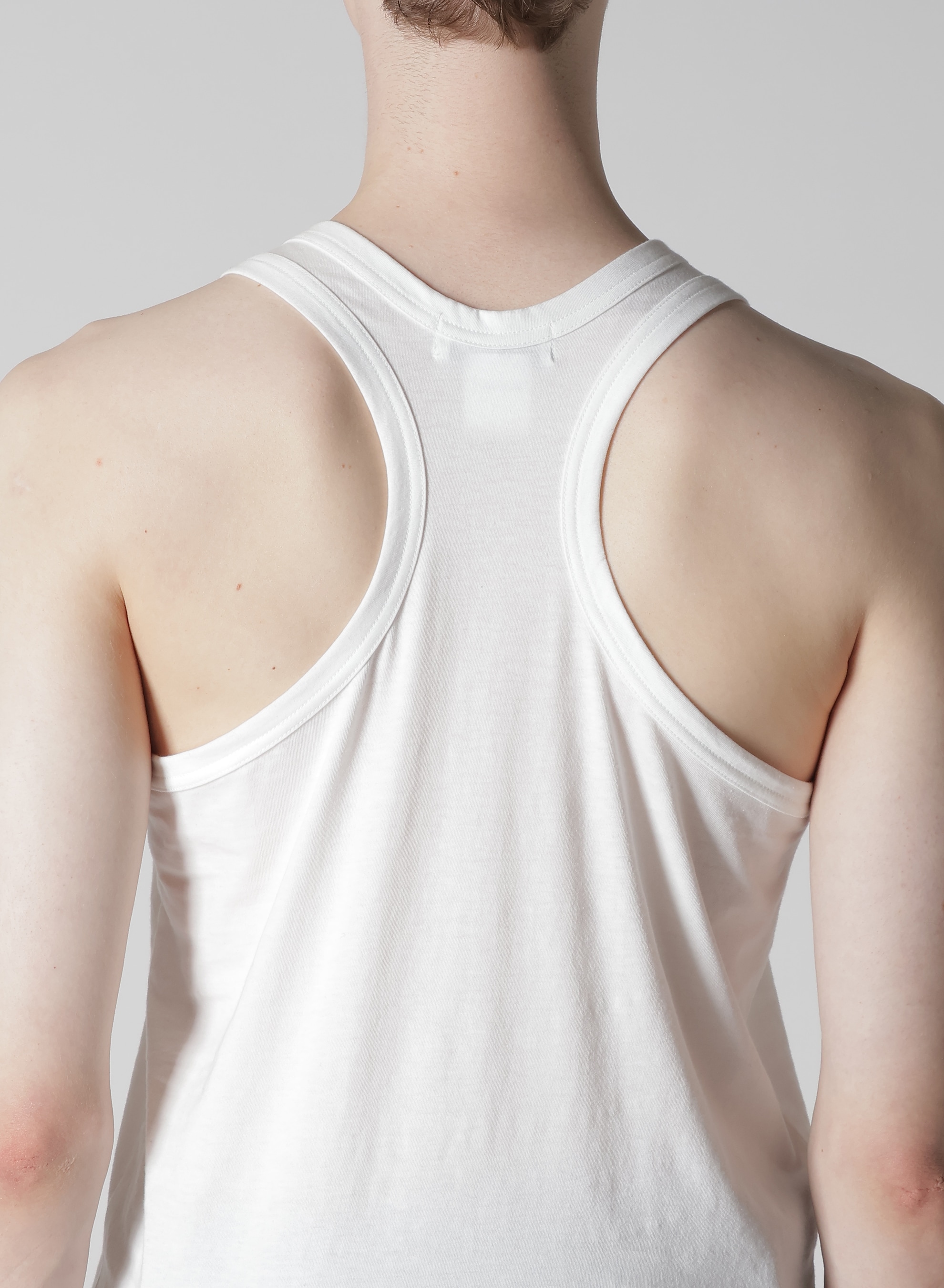 COTTON SINGLE JERSEY X TANK TOP