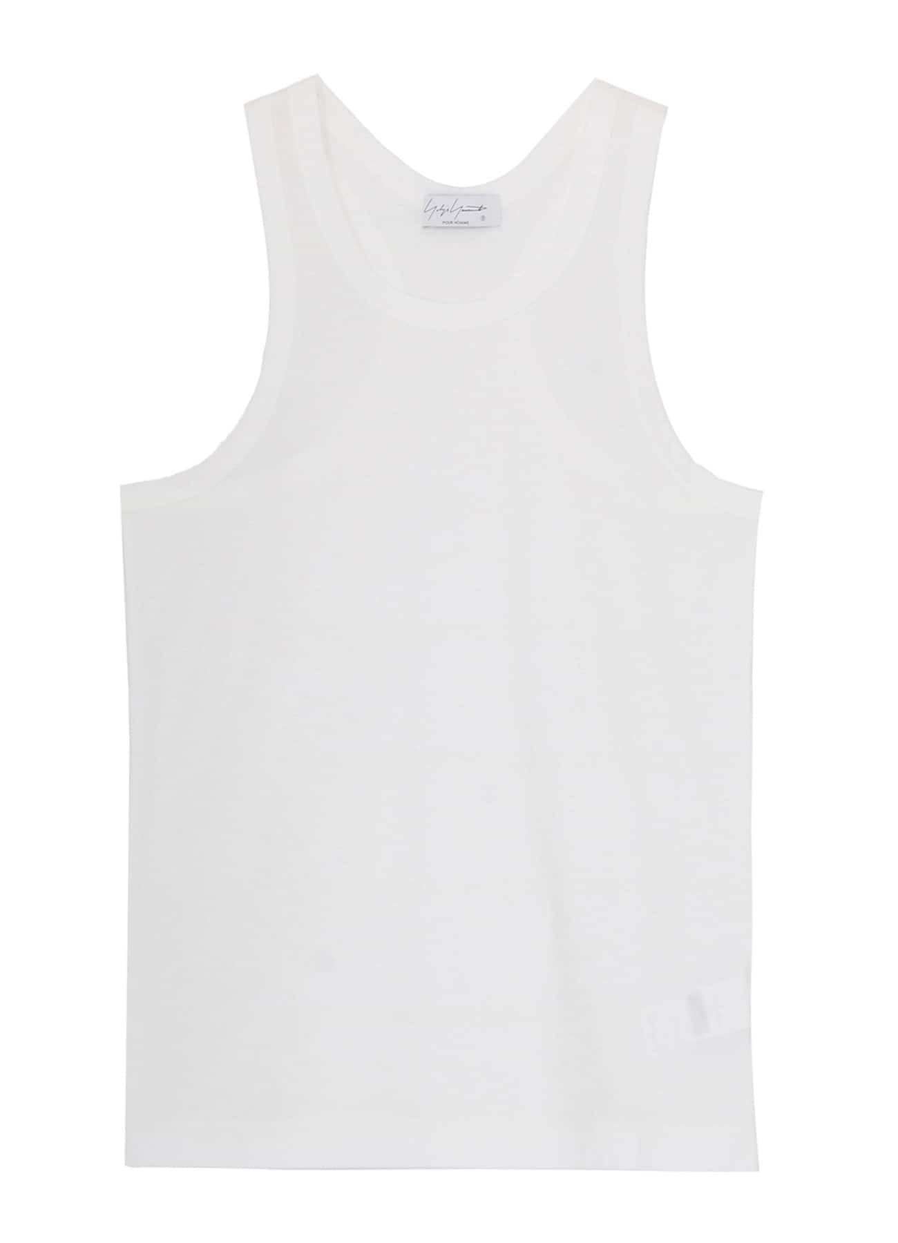 COTTON SINGLE JERSEY X TANK TOP
