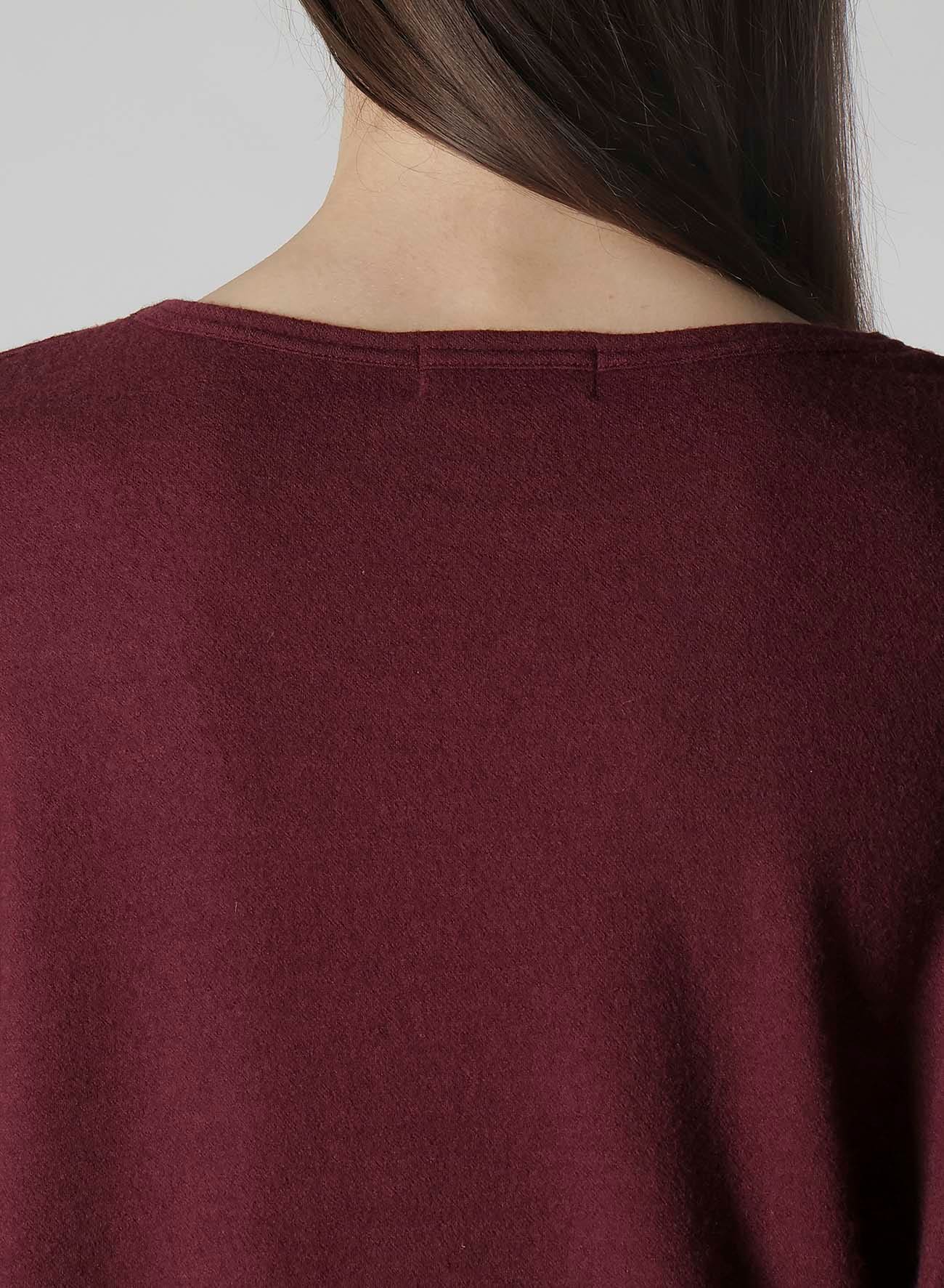 SUPER 120 WOOL SINGLE JERSEY ROUND NECK LS TEE