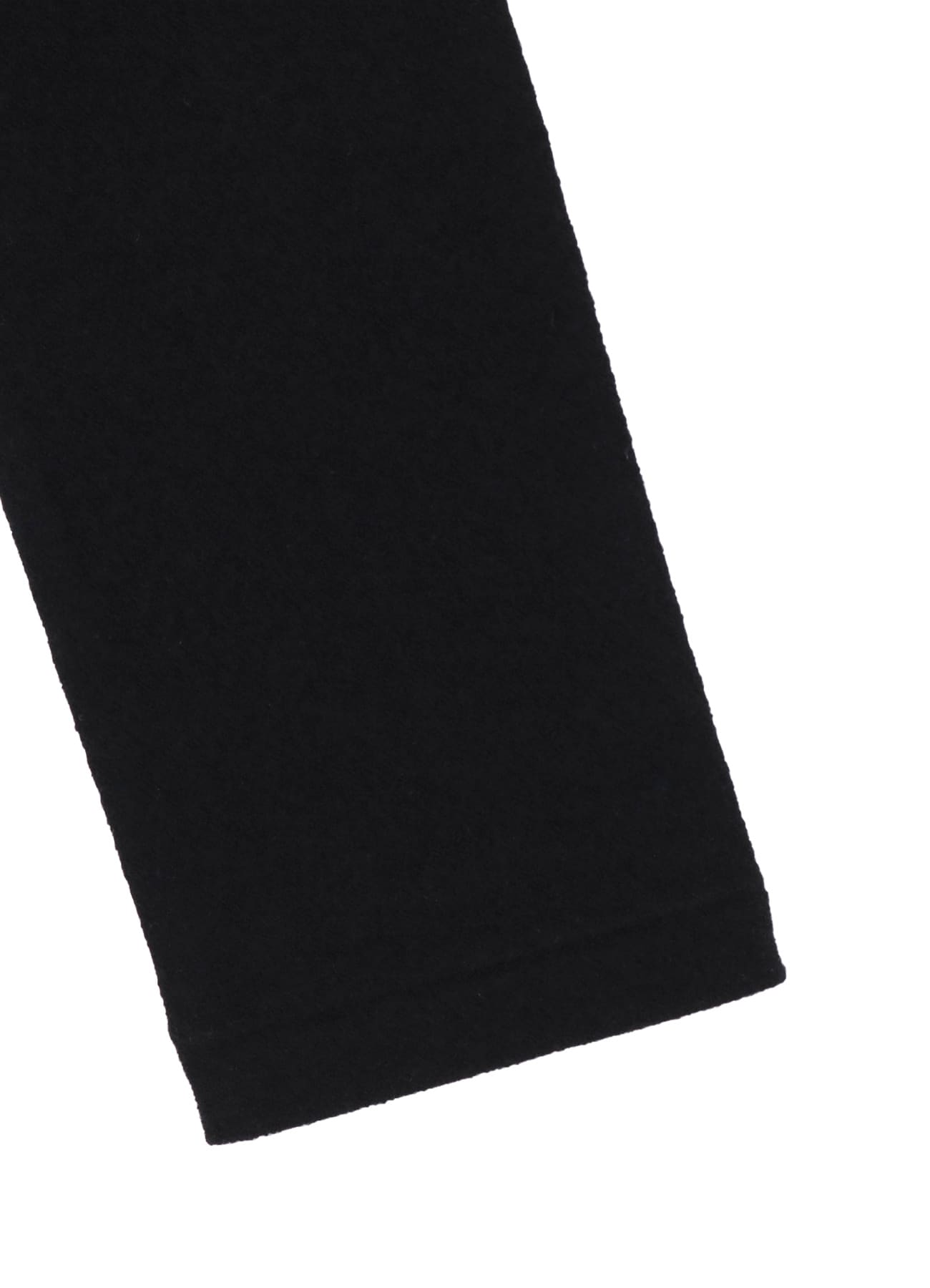 SUPER 120 WOOL SINGLE JERSEY LAYERED HIGK NECK TEE